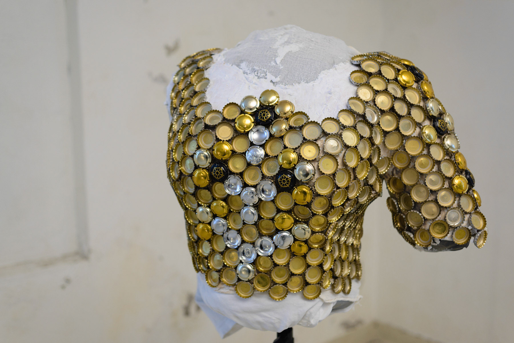 Detalj fra utstillingen på Strandveikaia. Foto: Theodor With