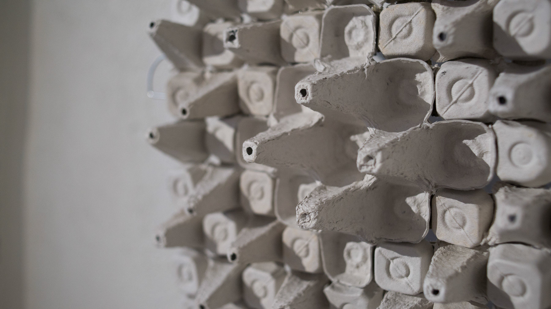 Detalj fra utstillingen på Strandveikaia. Foto: Theodor With