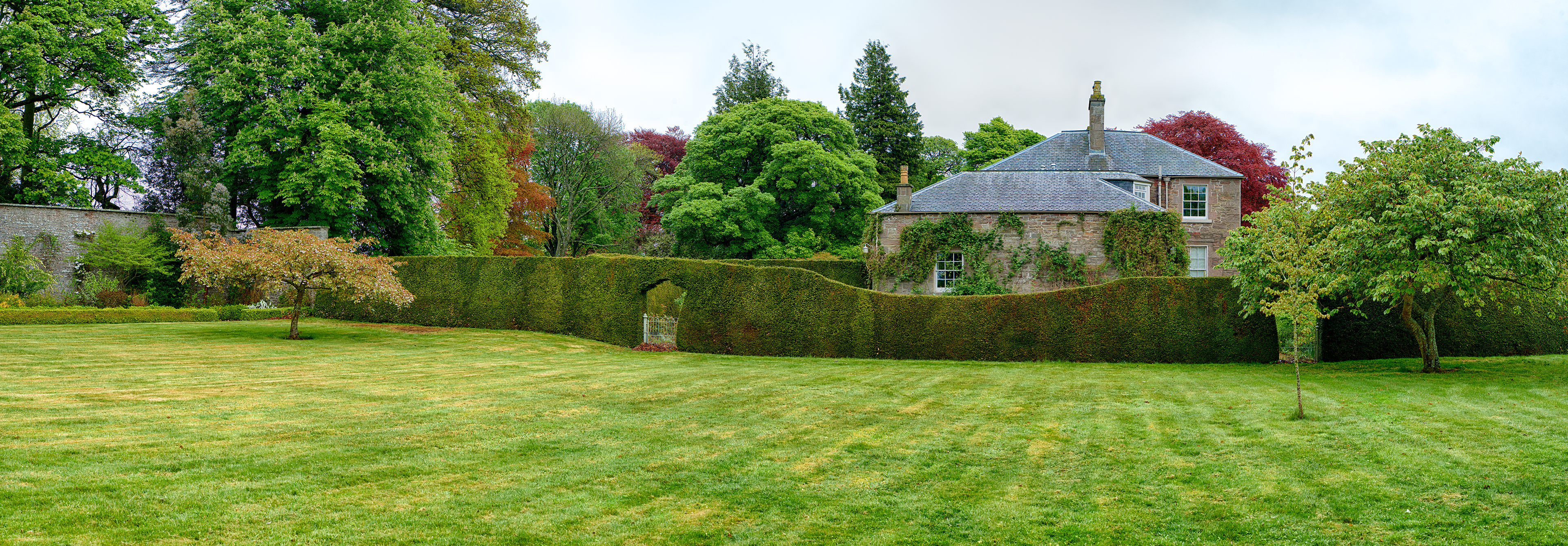 Glamis House viewed from Garden