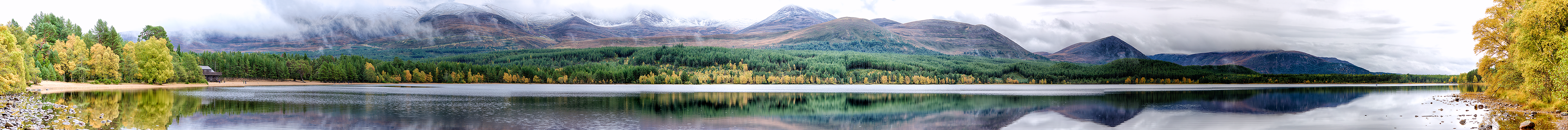 Loch Morlich & Cairngorm Range