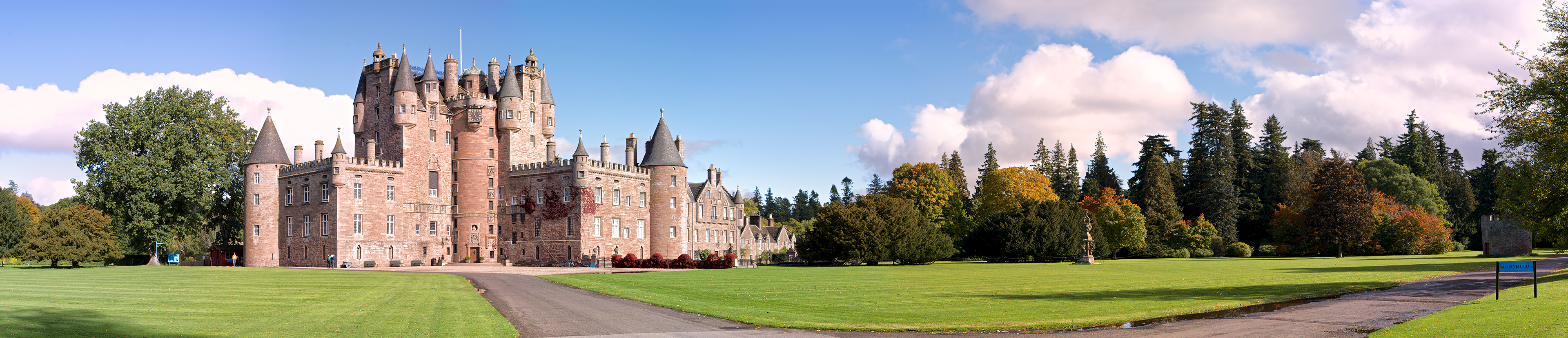 Glamis Castle - Front View