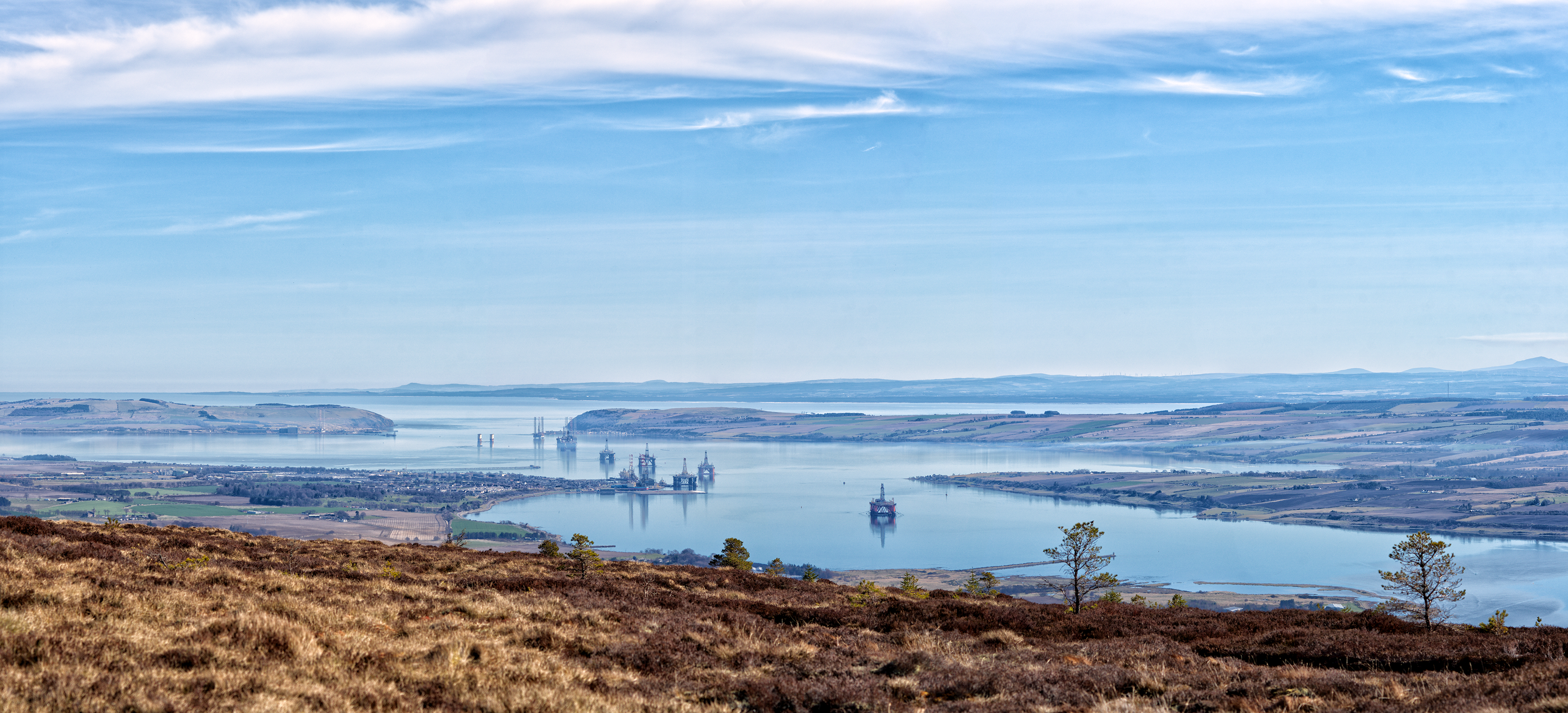 Cromarty Firth viewed from Fyrish