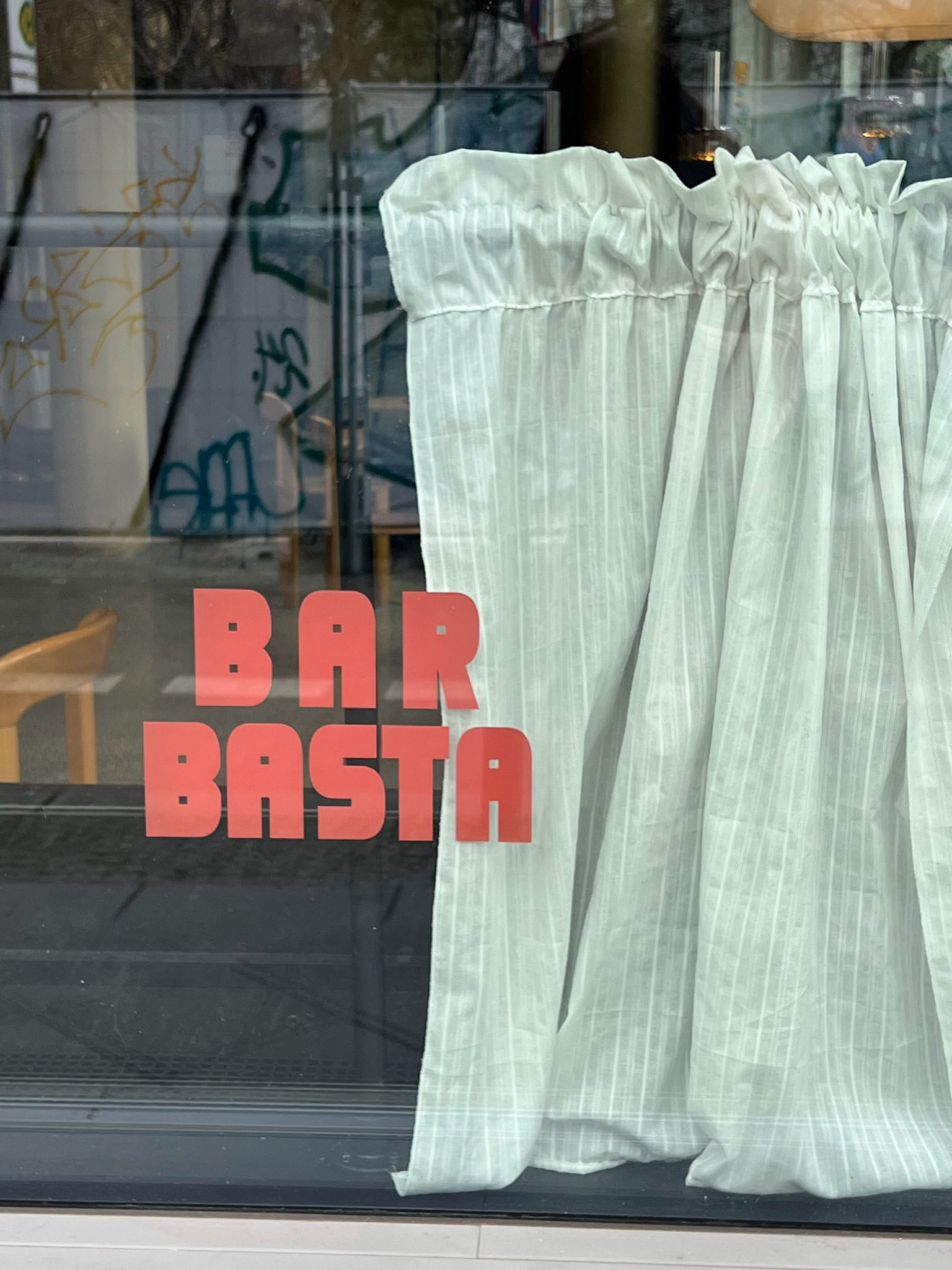 Curtains in progress