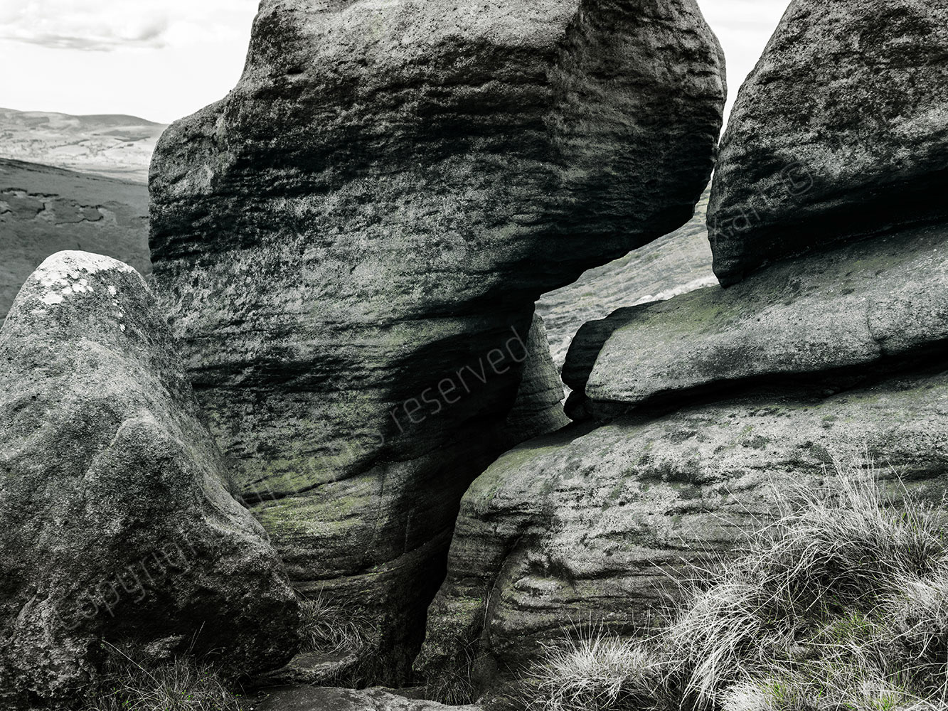 Woolpack stones - there are thousands of stones here to marvel at. They have been weathered over millions of years into unique and fascinating forms. They are seen near the start of the Pennine way near Edale.