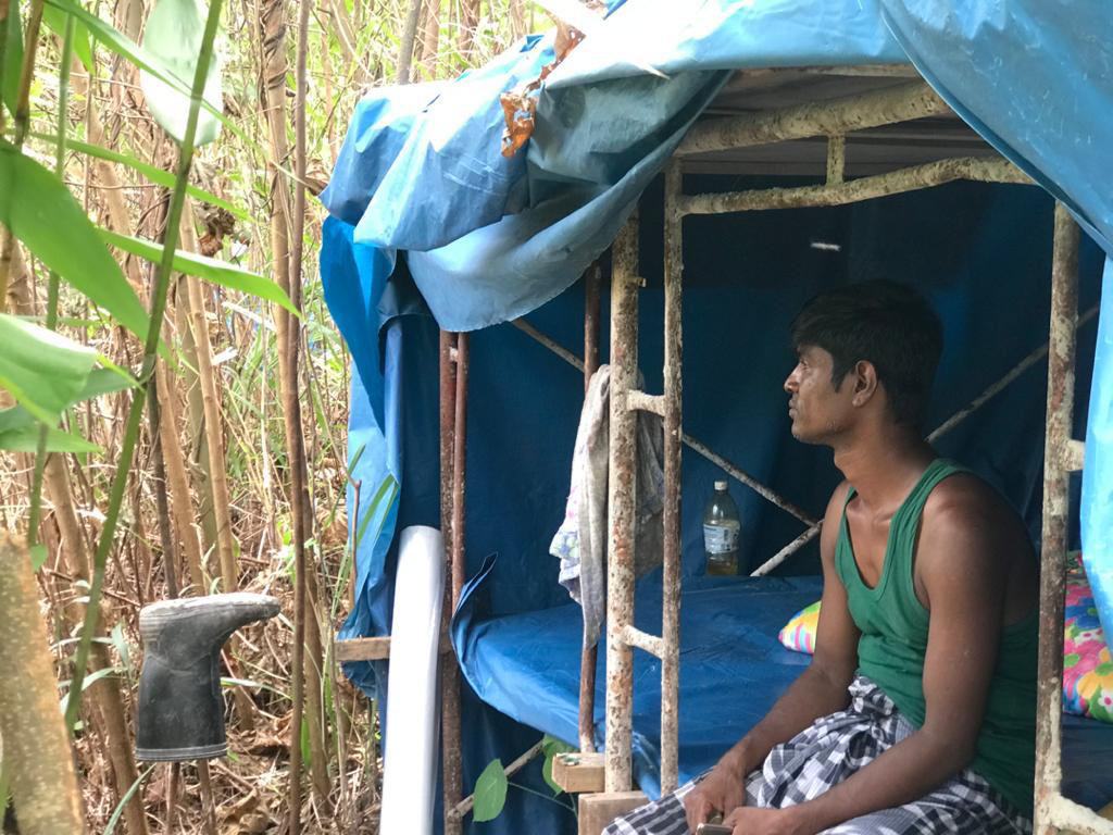 Ziaur Rahman - off grid living for fear of arrest