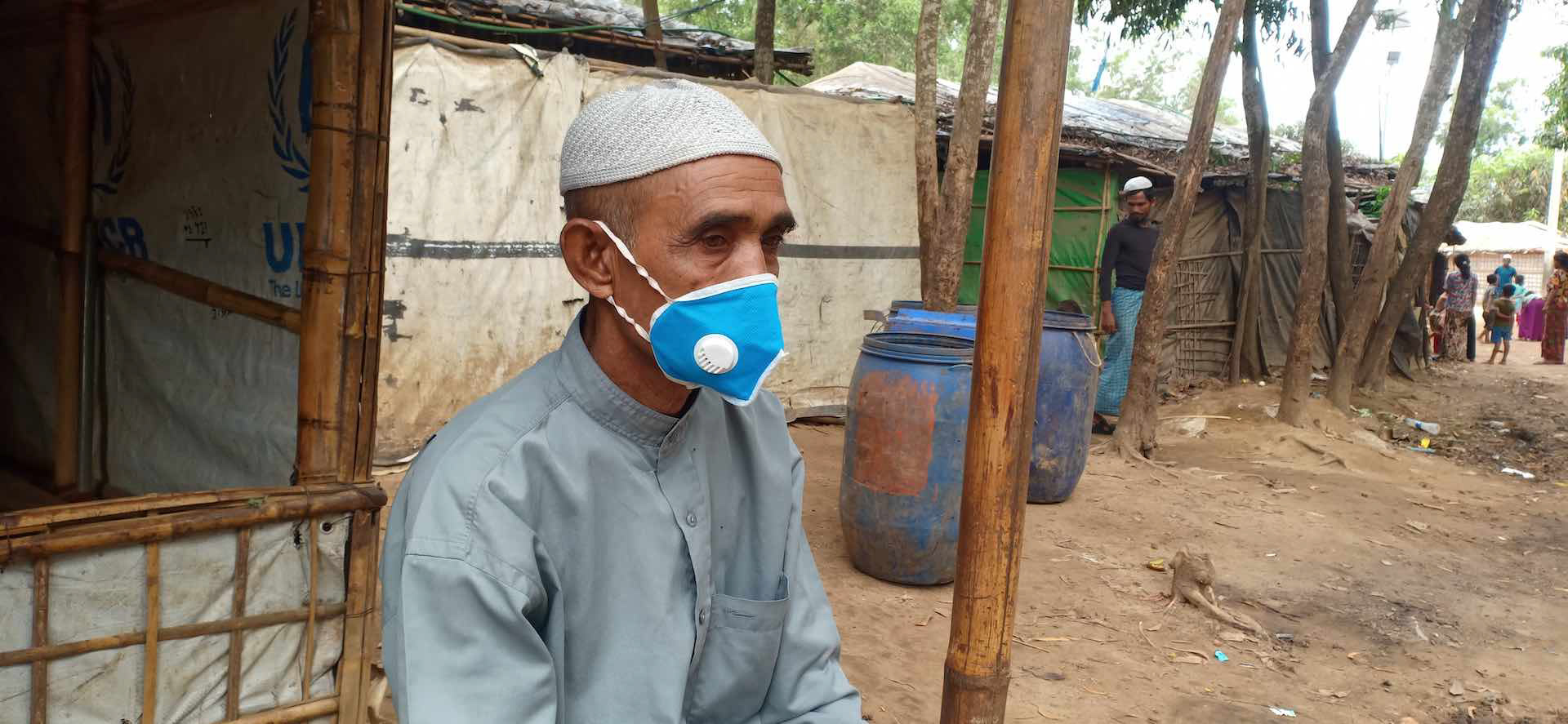 Mohammed Shafi - man wearing mask