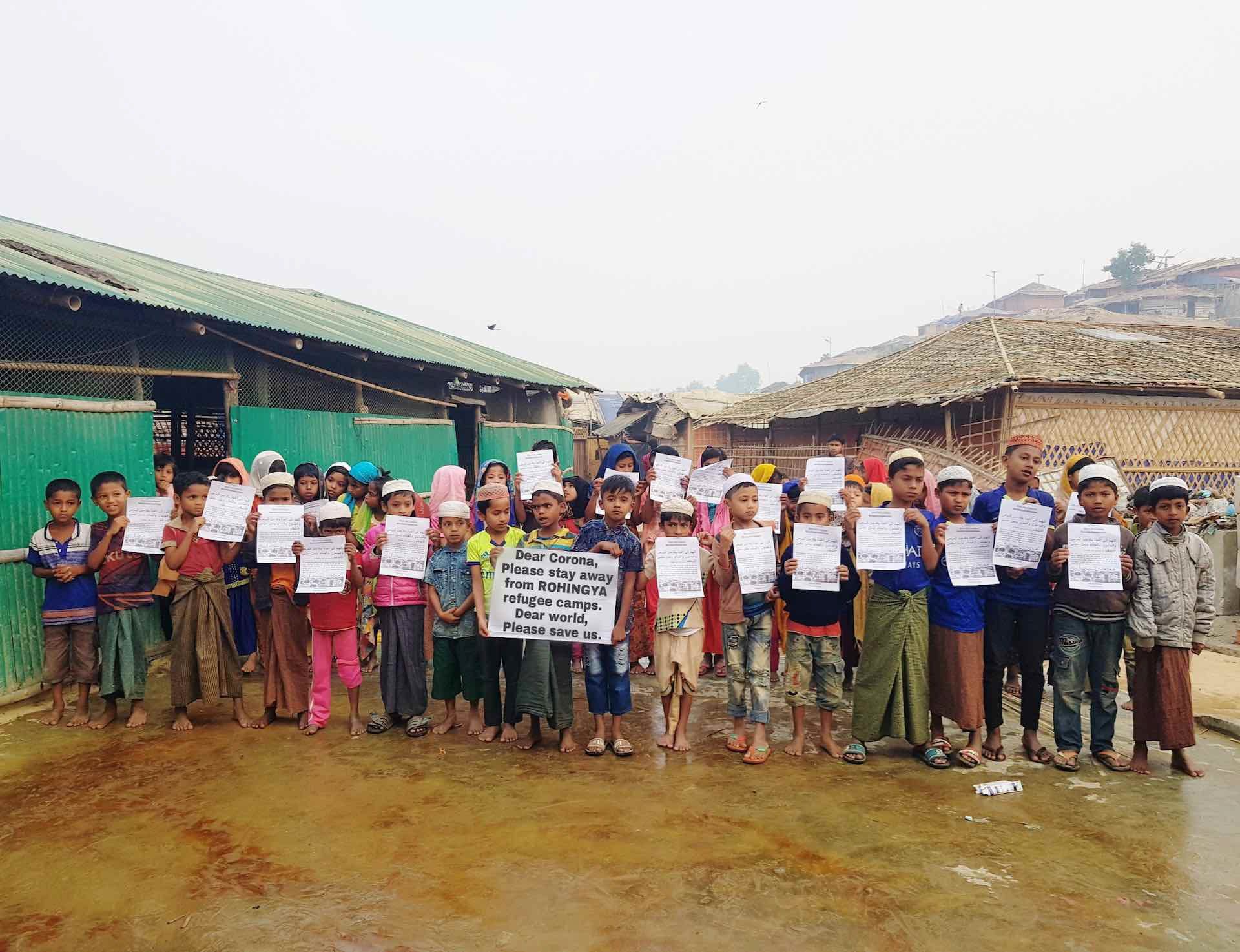 Azimul Hasson - Dear Corona, Please stay away from Rohingya