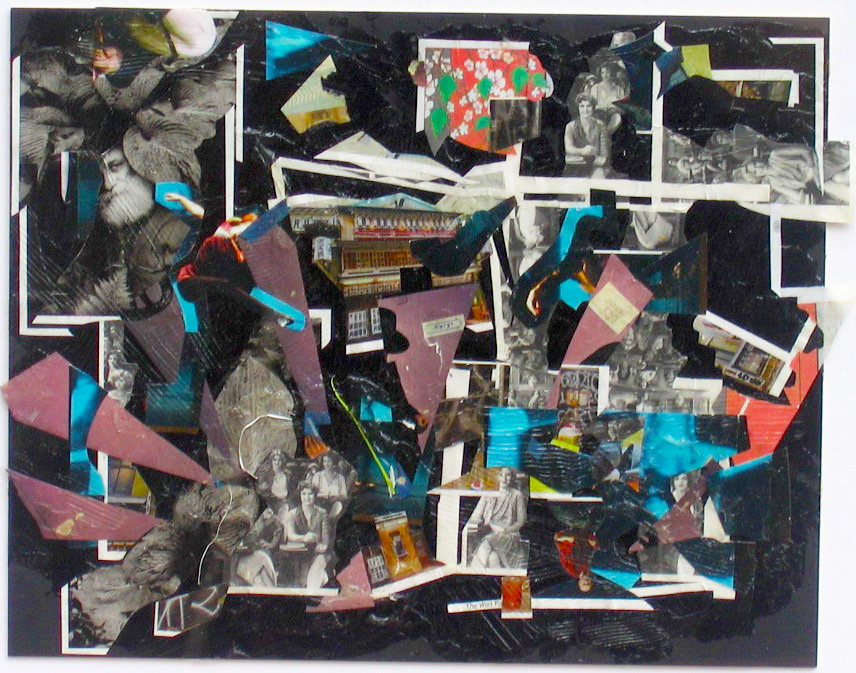 "Whitman" - paper and acrylic on paper, 2006