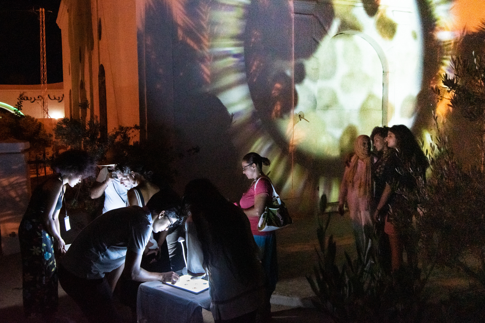 Eye of Djerba installed at the St. Nicholas Orthodox Church in Homet Souk, Tunisia