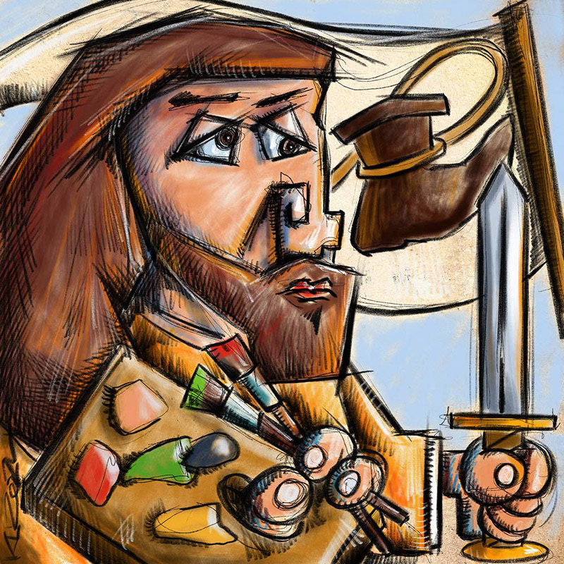 Jerg Ratgeb - Digital Art -2024