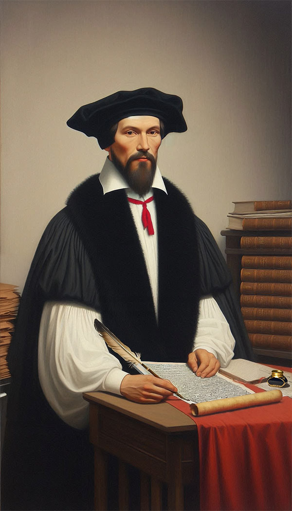 Philipp Melanchthon - AI Concept Art - 2025