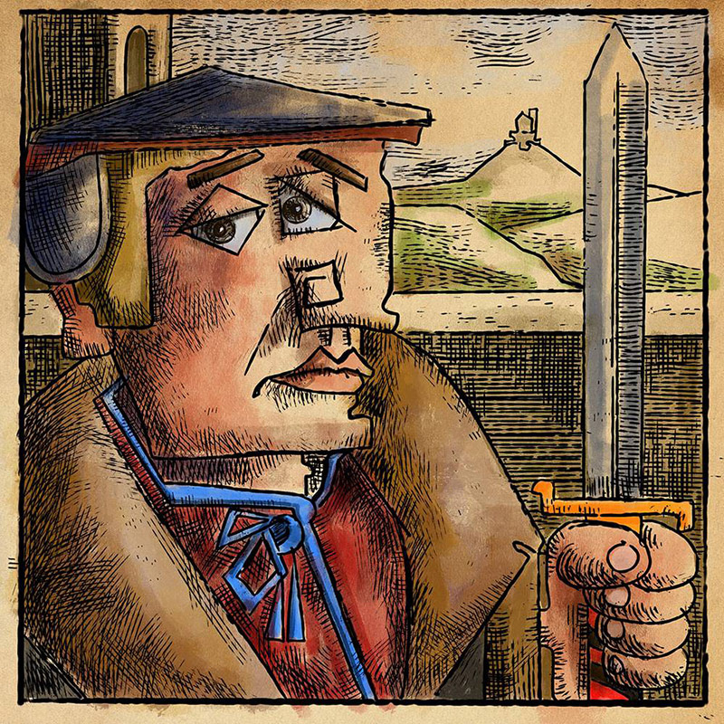 Thomas Müntzer - Digital Art -2023