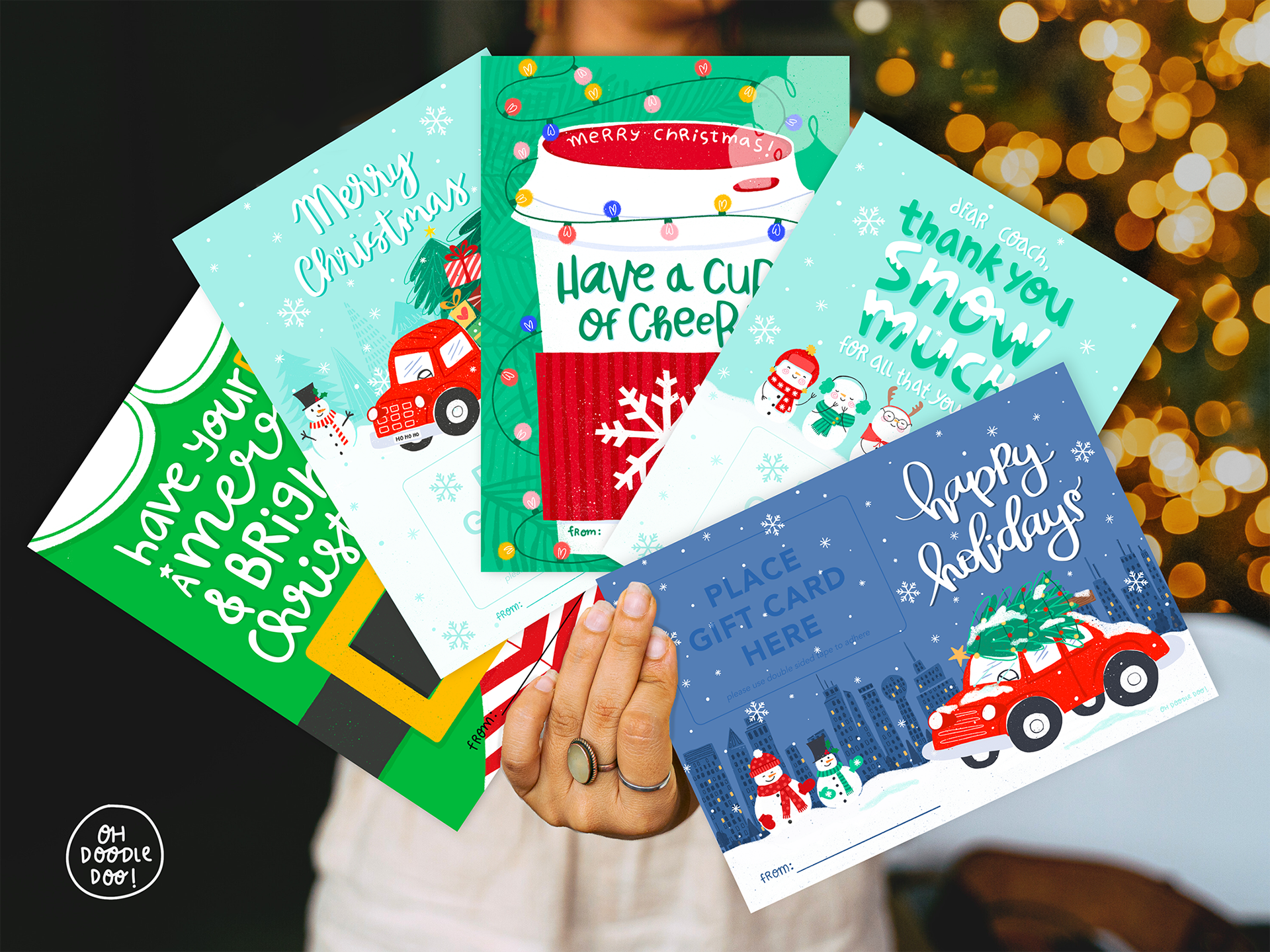 Christmas Gift Card Holders