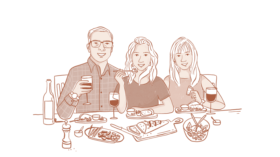 Website illustration -  About the founders