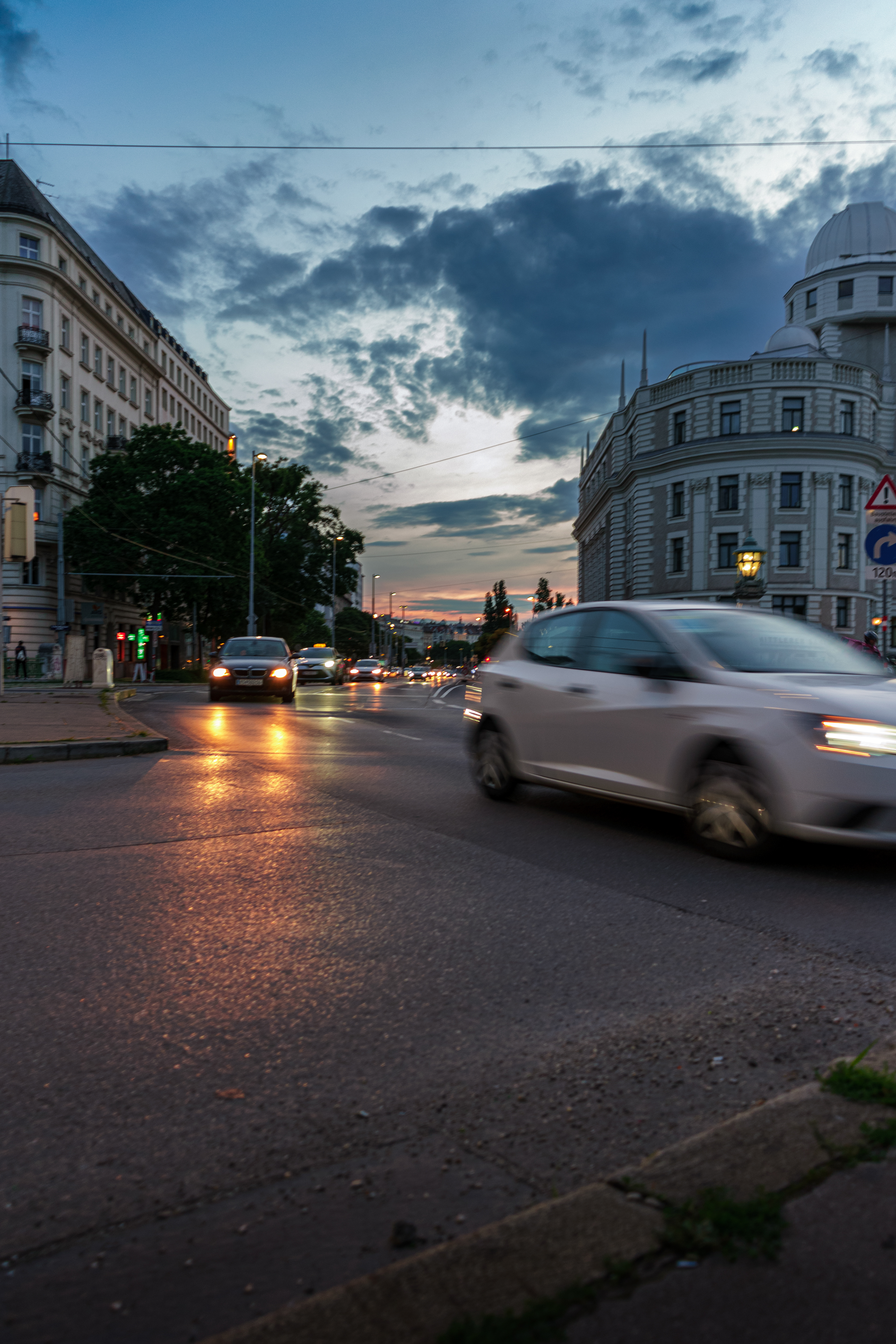 Vienna in the evening