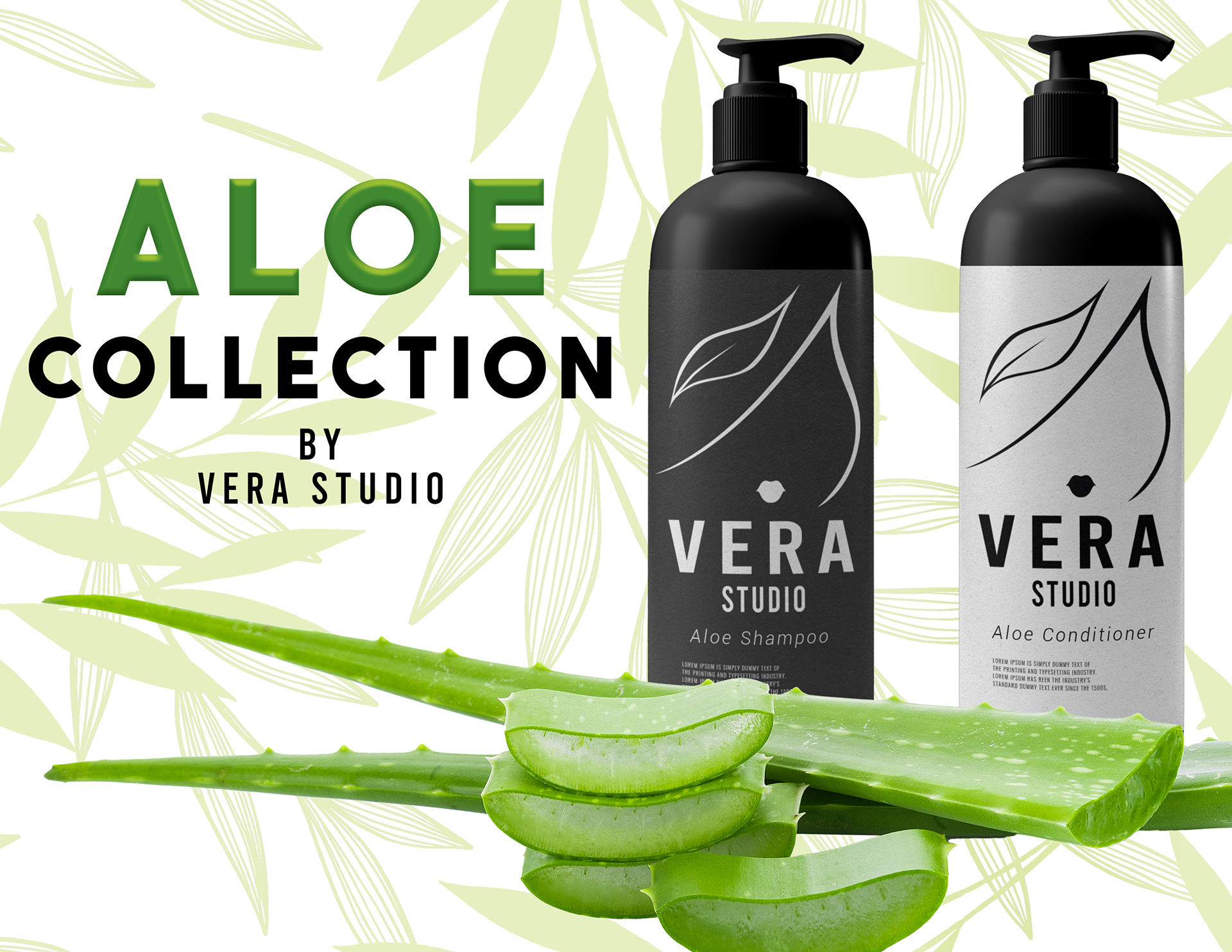 Vera Studio Aloe Collection Promotional Flyer