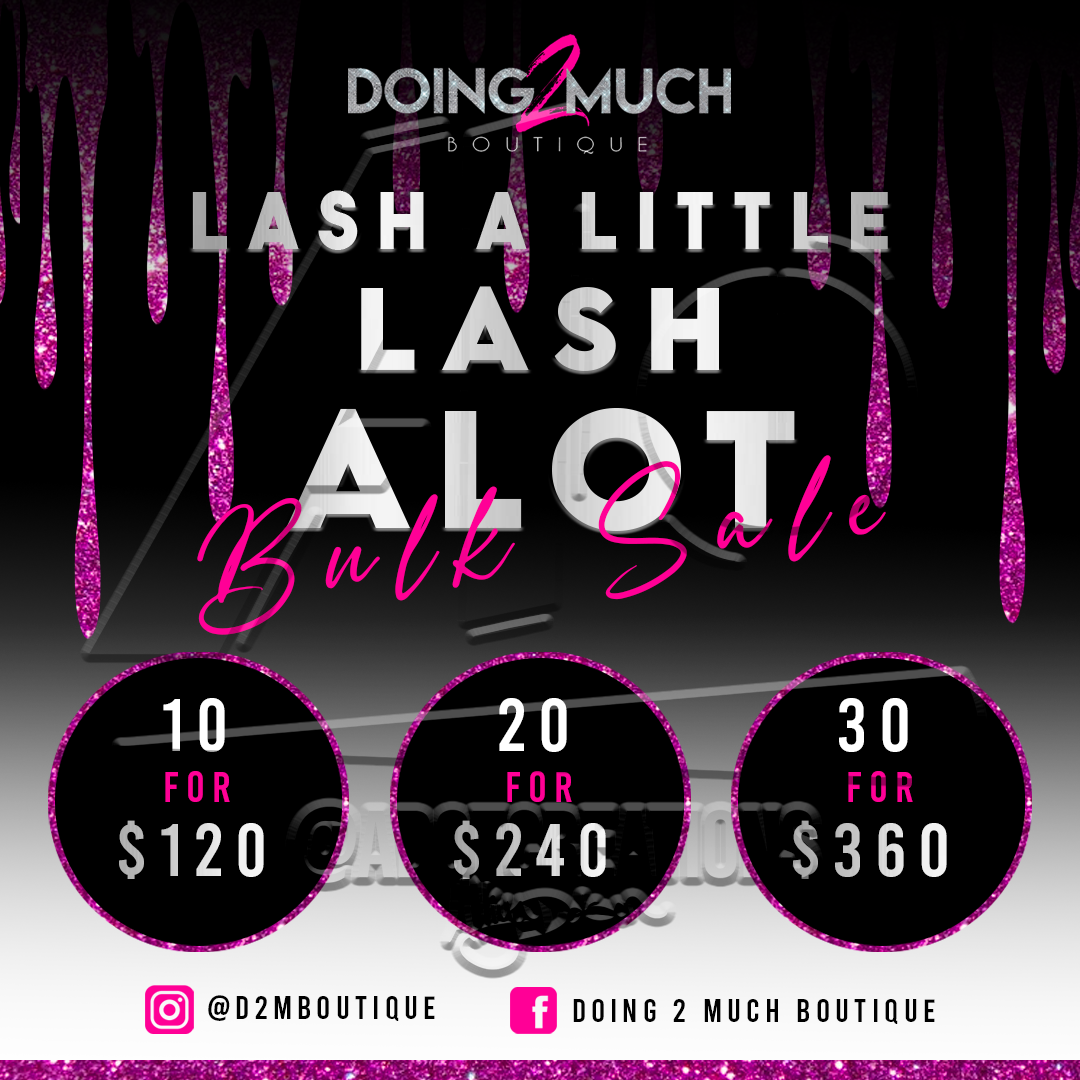 Doing 2 Much Boutique E-flyer
