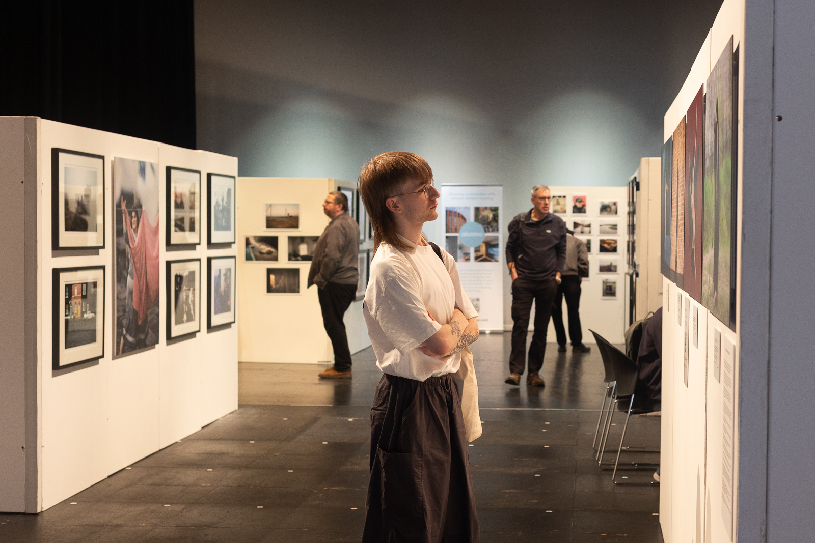 Exhibition room at Photo North Festival (2025)  