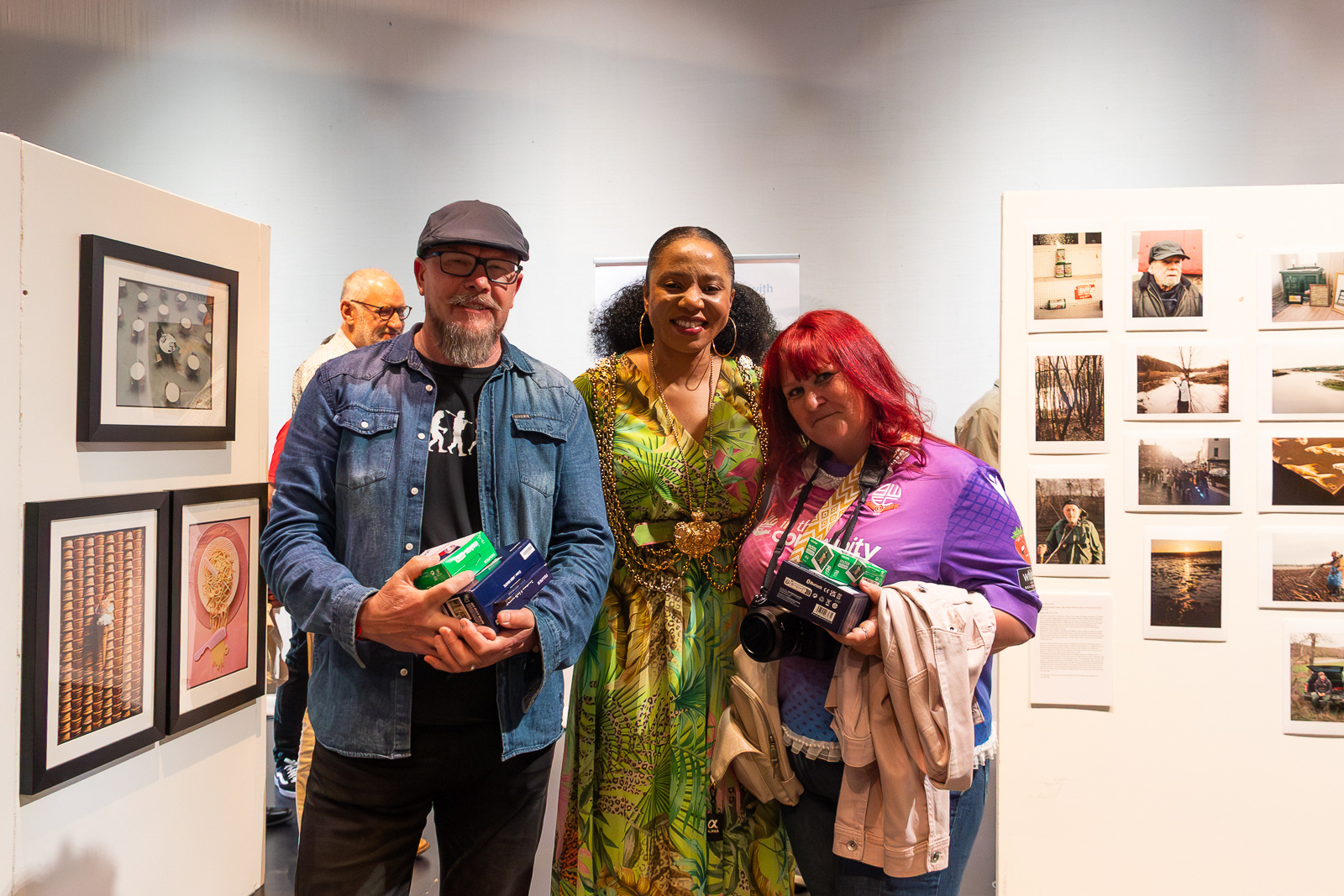 Winners of the Student Competition with Leeds Mayor Abigail Marshall, Photo North Festival (2025) 