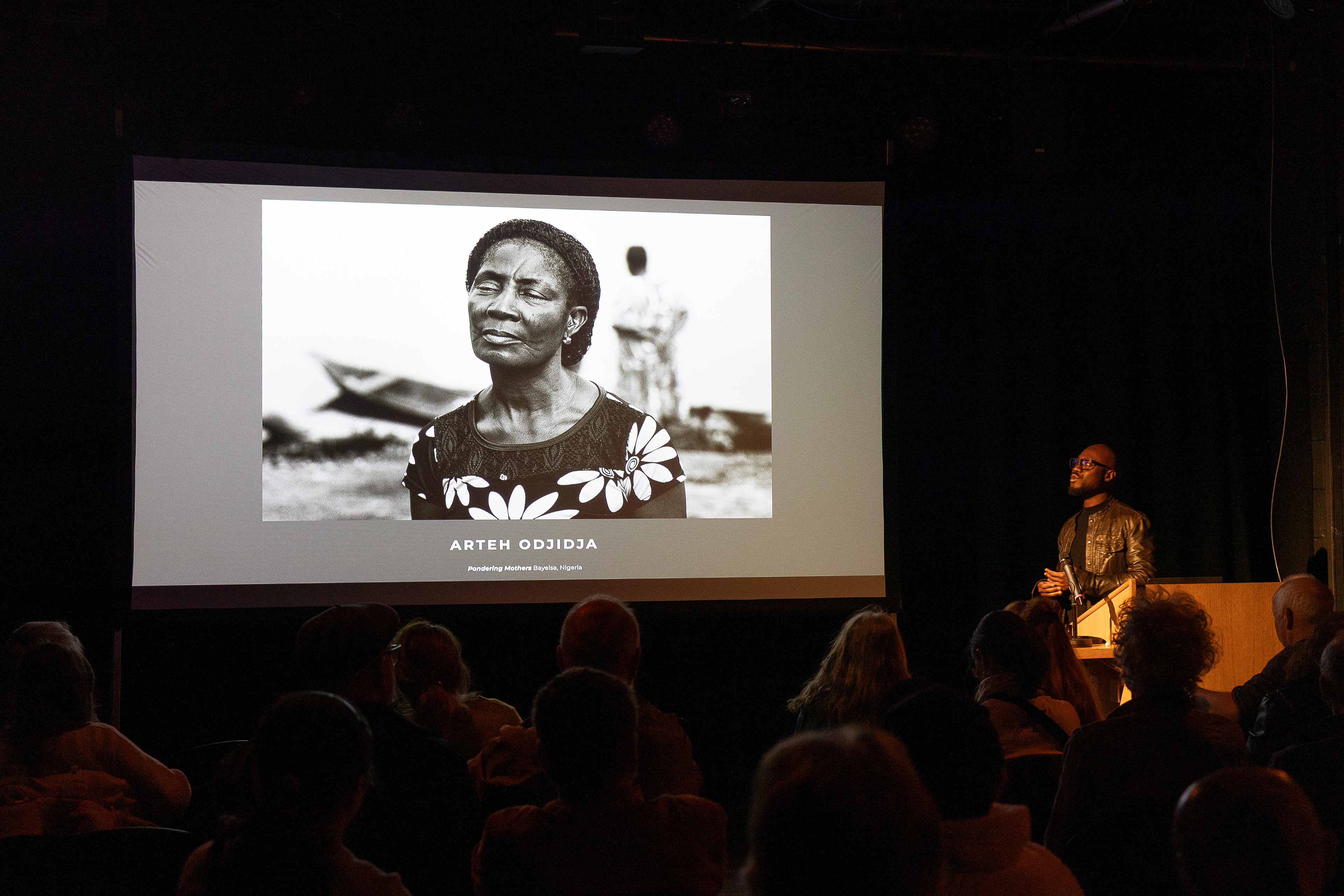 Arteh Odjidja talks at Photo North Festival 2026