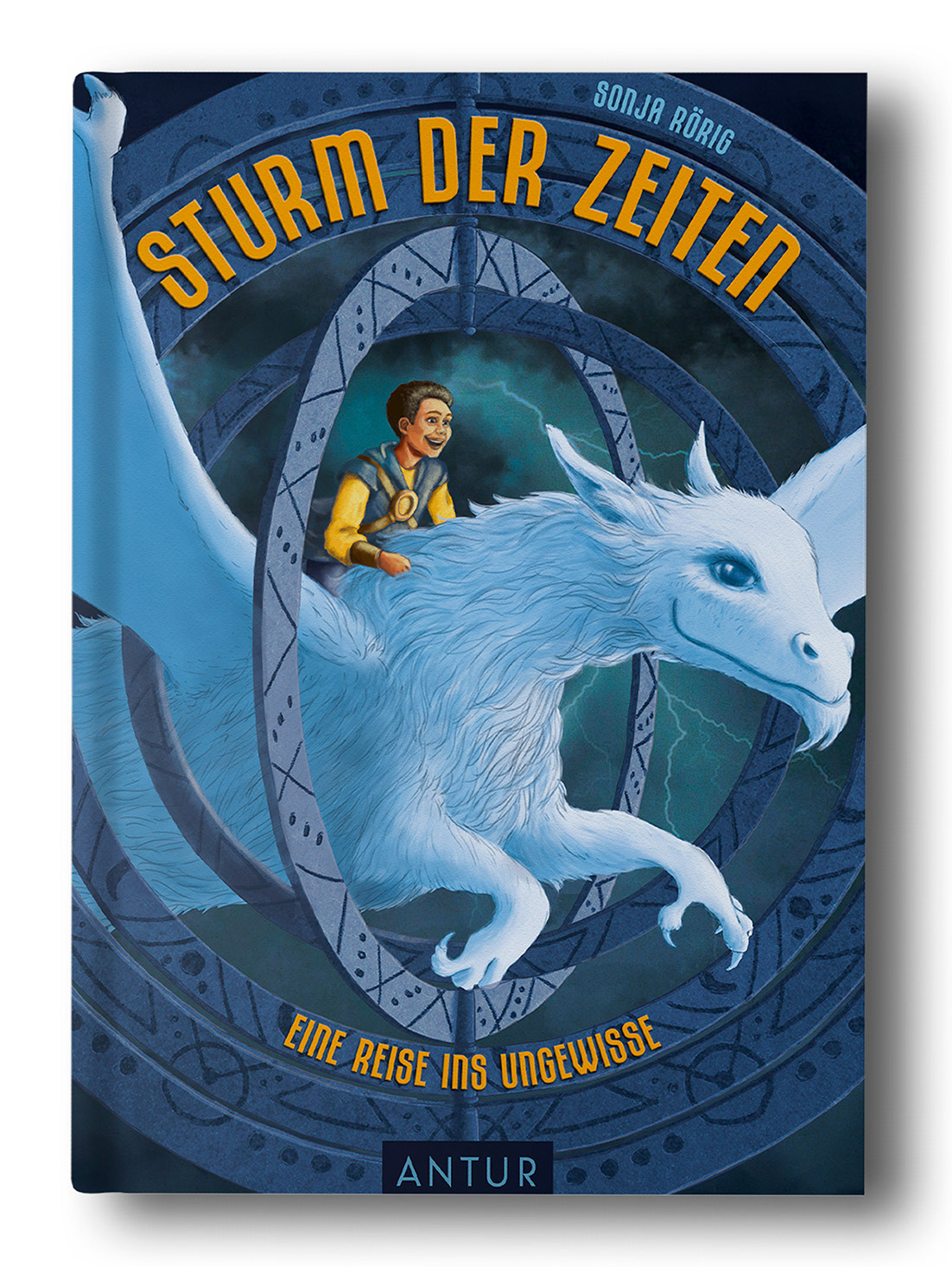 Im Sturm der Zeiten - Coverillustration und Titelgestaltung