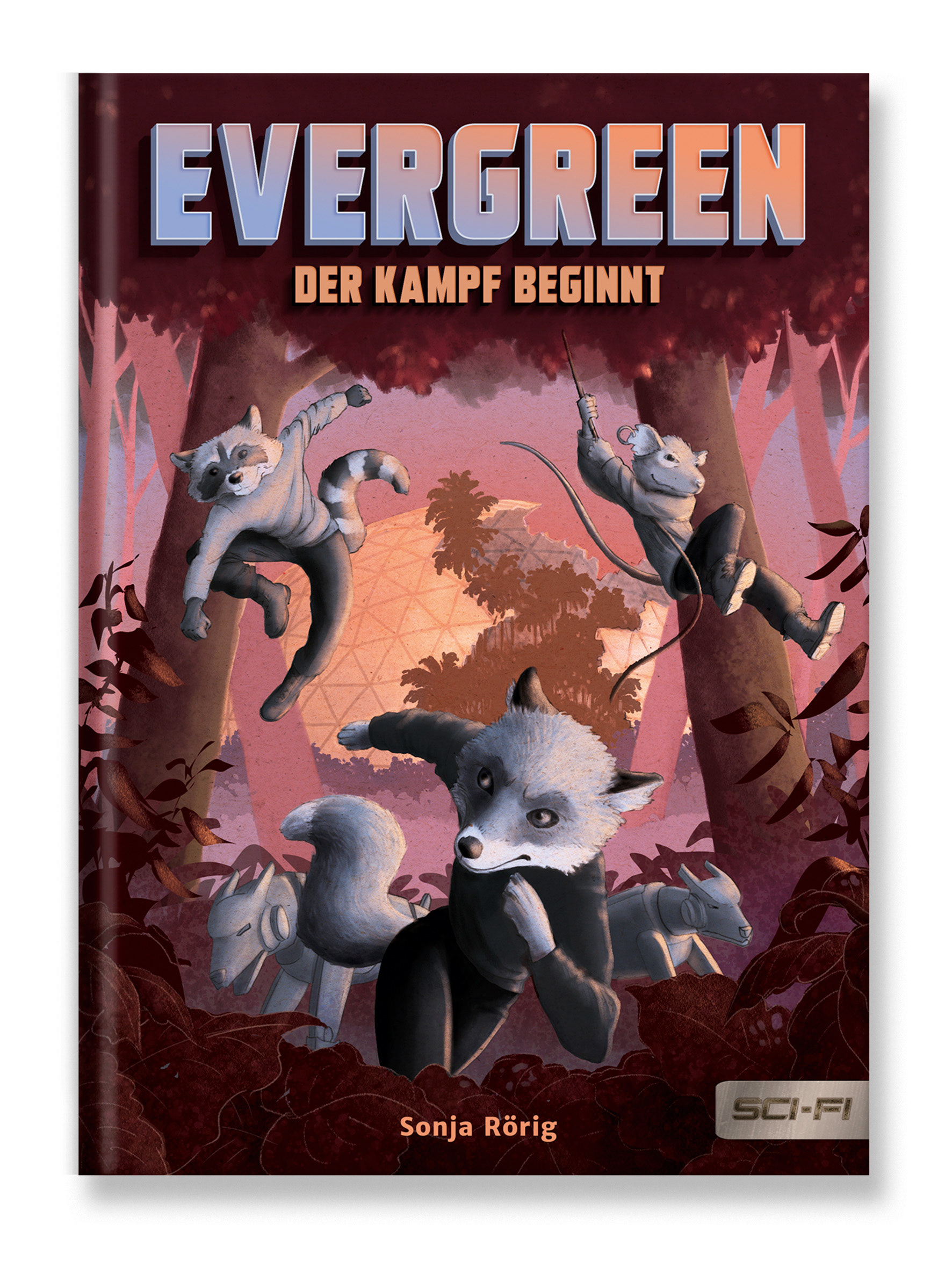 Evergreen - Coverillustration und Titelgestaltung