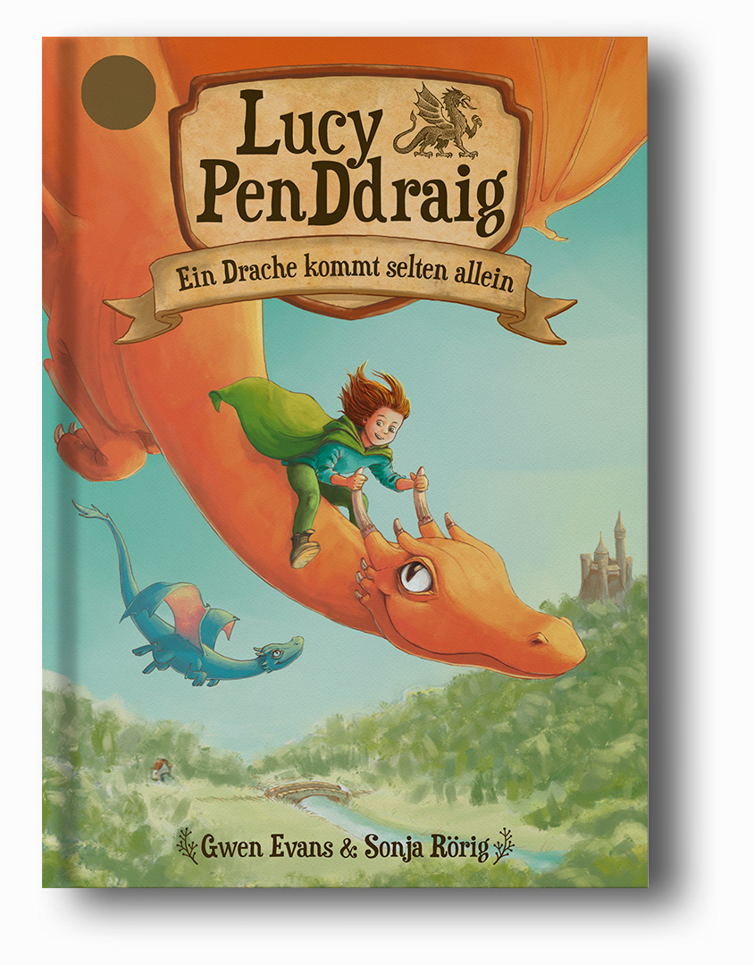 Lucy PenDdraig - Coverillustration und Titelgestaltung