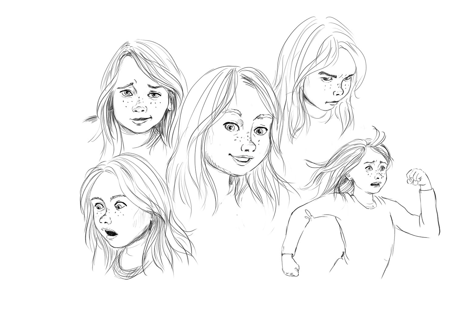 Lucy PenDdraig - Charakterstudien