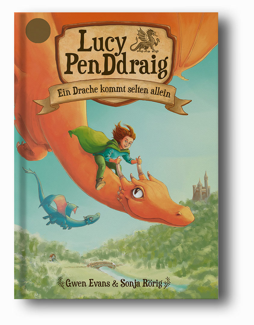 Lucy PenDdraig - Coverillustration und Titelgestaltung