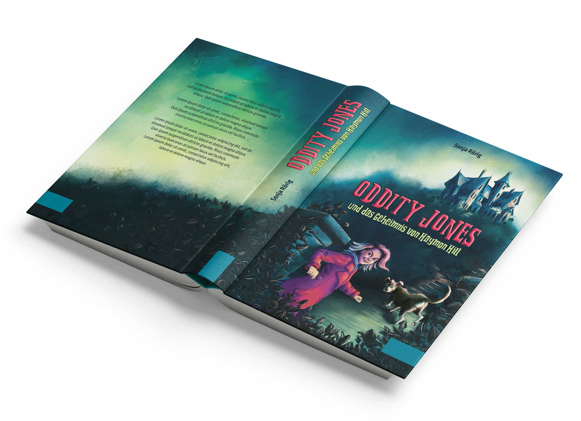 Oddity Jones - Coverillustration und Titelgestaltung