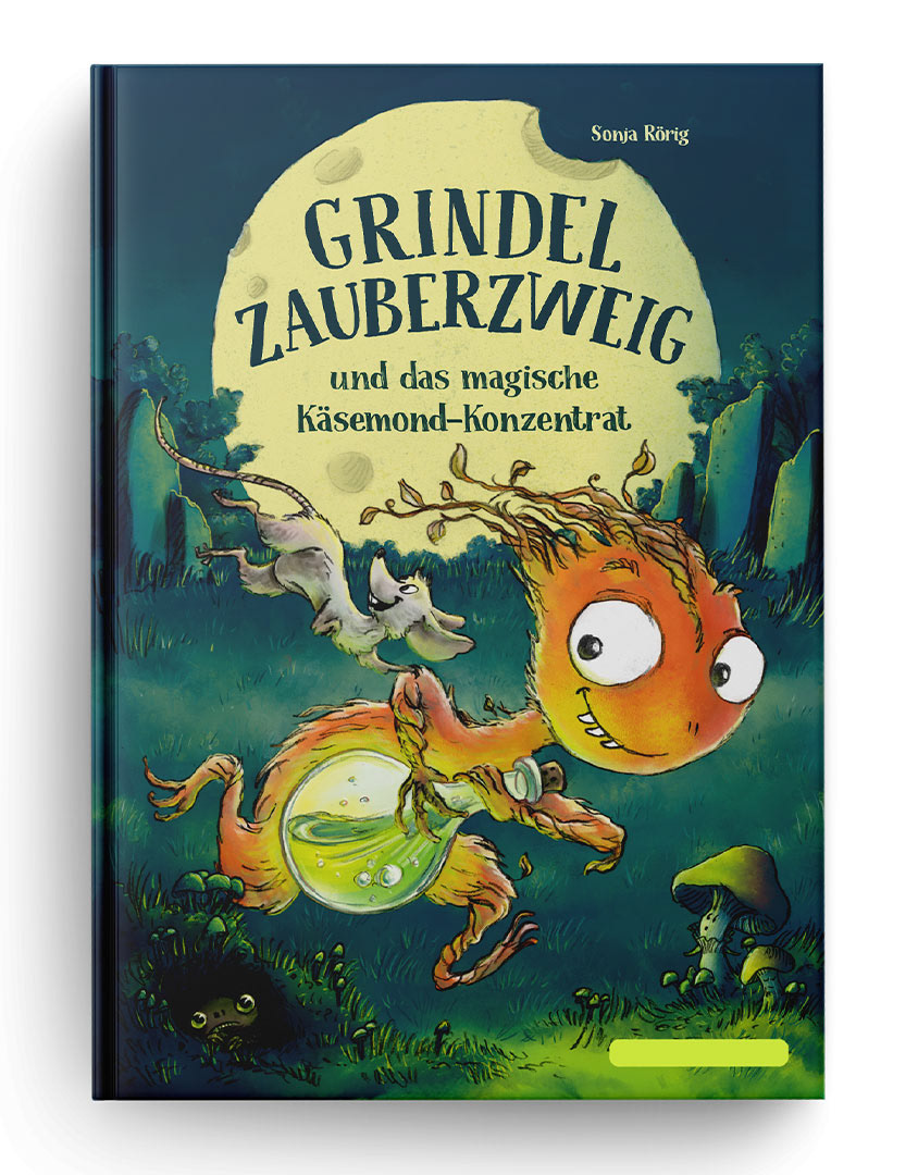 Grindel Zauberzweig - Coverillustration und Titelgestaltung