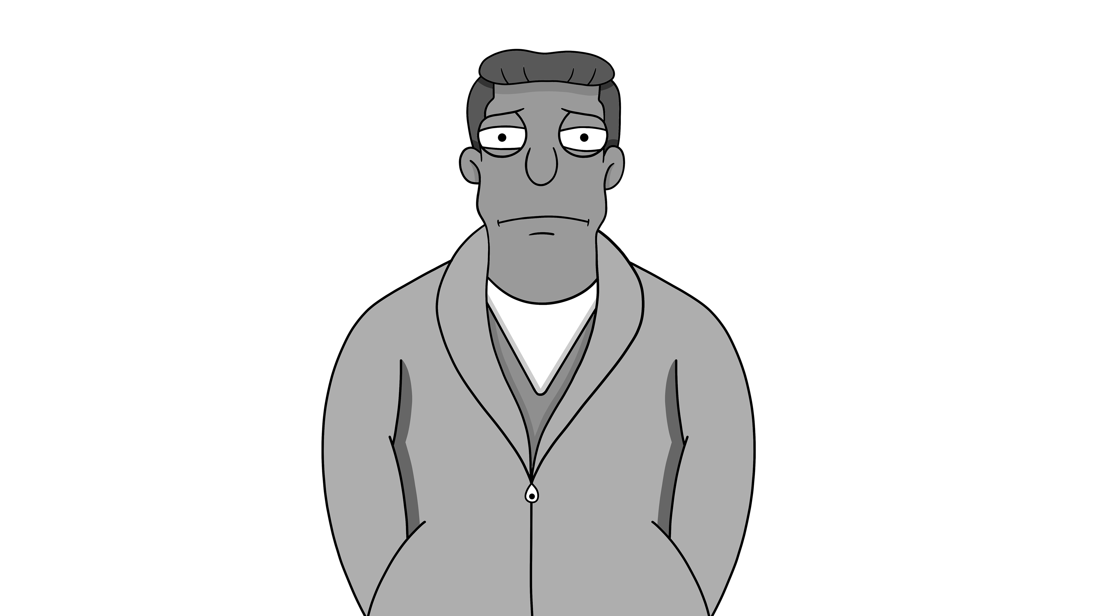 Illustration Grayscale & Shadows