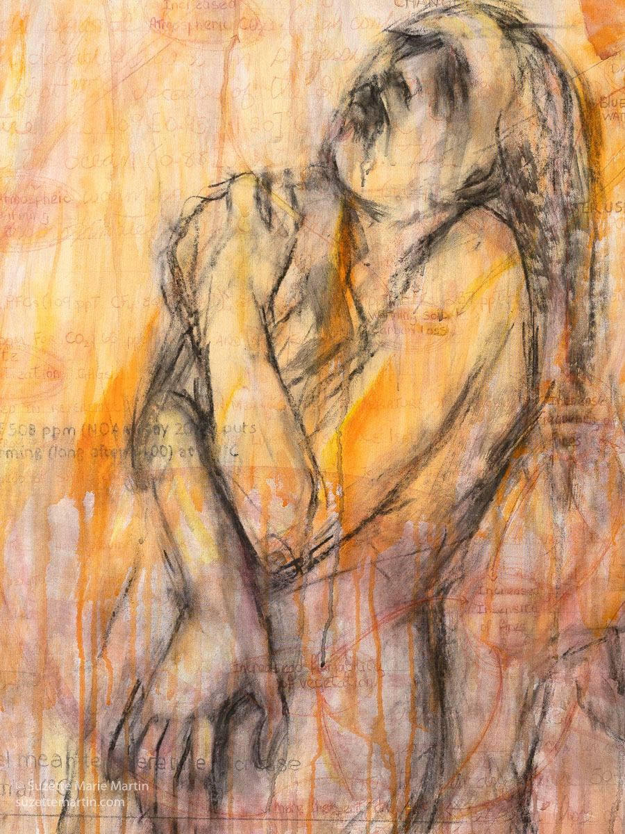 Detail: Eve, Expulsion from Eden, Conflagration V.1