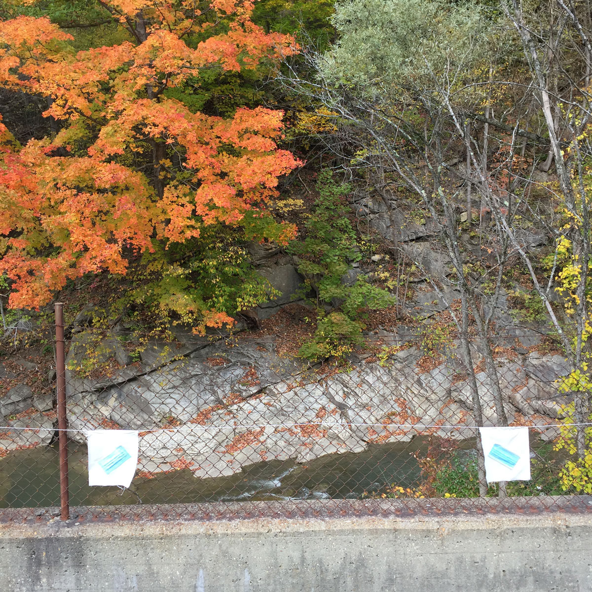 Airborne Transmission, Eclipse Mill Installation, October 2020