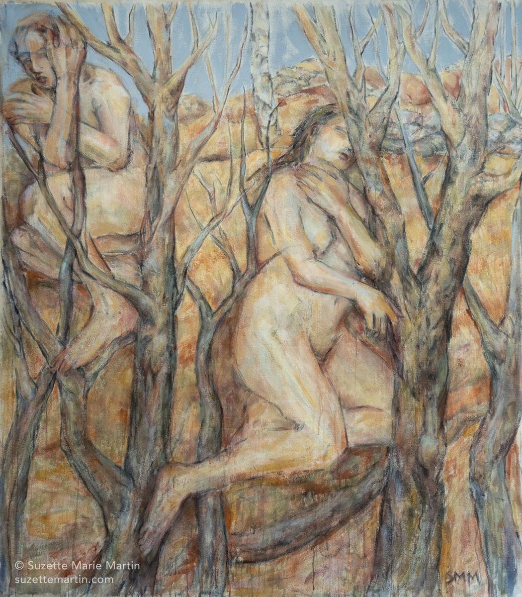 Dryads of the Anthropocene (Daughters of the American Revolution) 81"H x 72"W