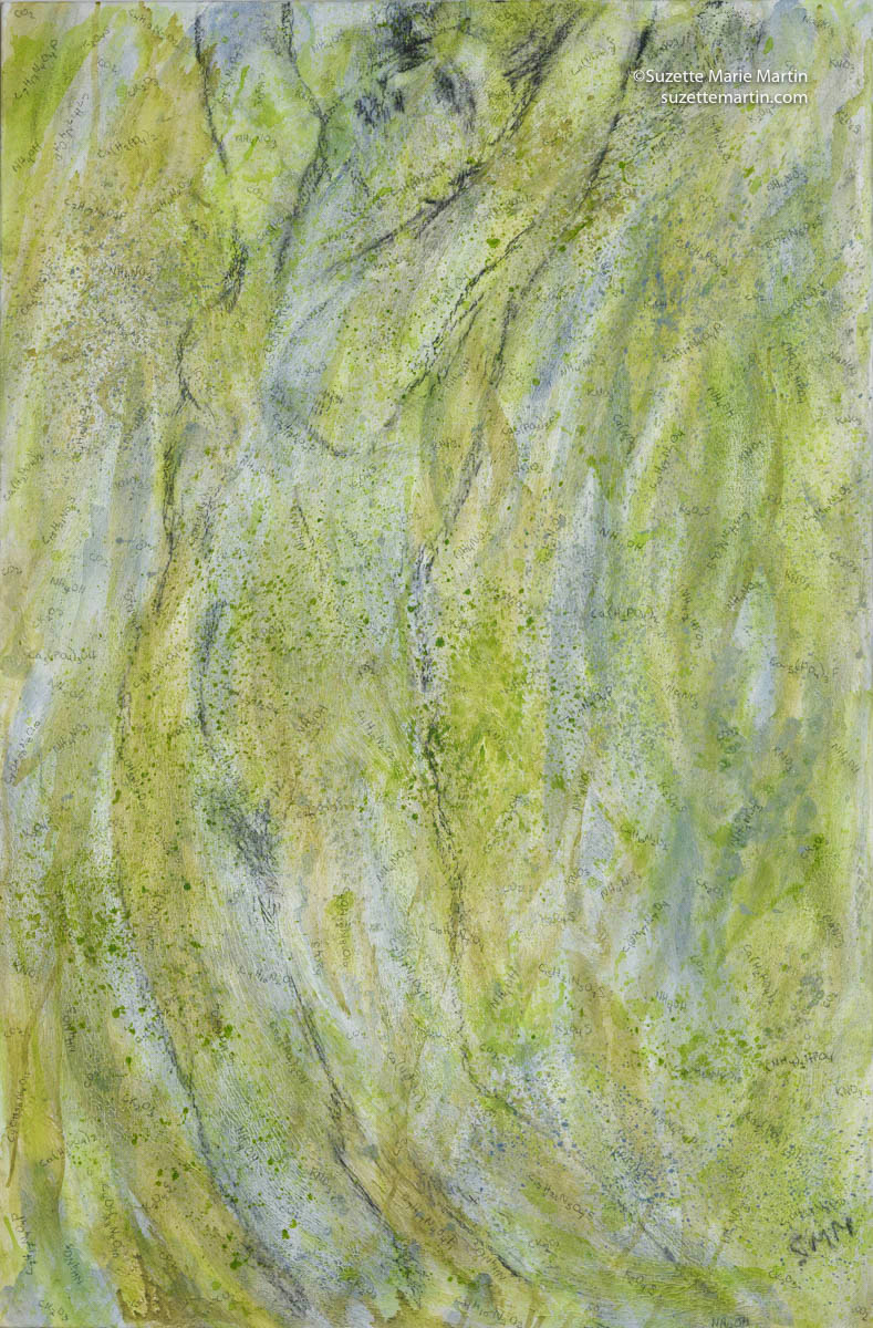 Nereid of the Anthropocene, Eutrophication Triptych, V. 2