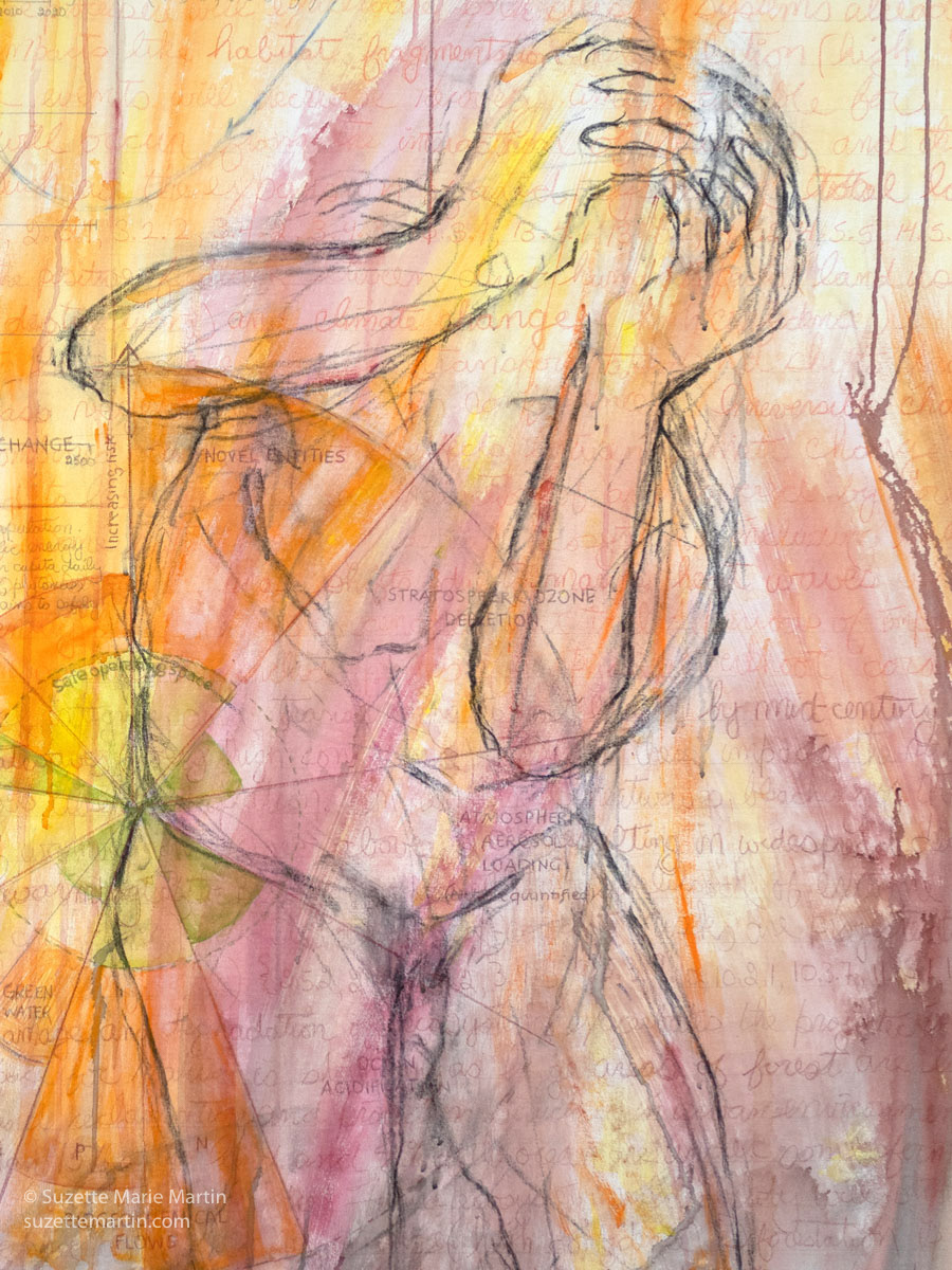 Detail: Adam, Expulsion from Eden, Conflagration V.2