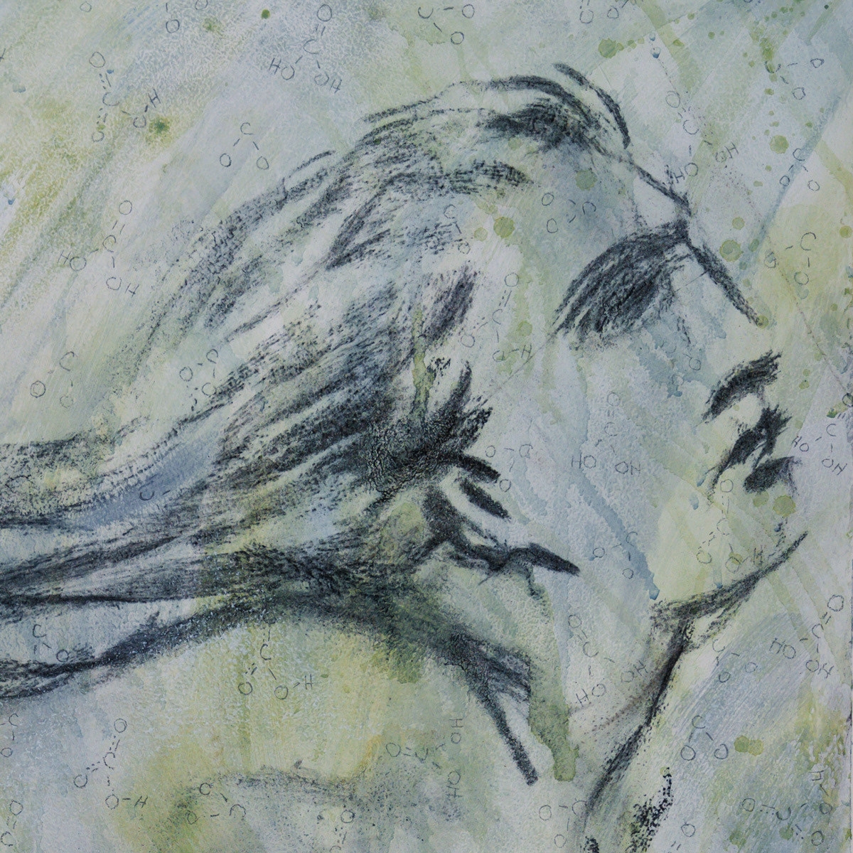 Detail: Nereid of the Anthropocene, Ocean Acidification, V.6