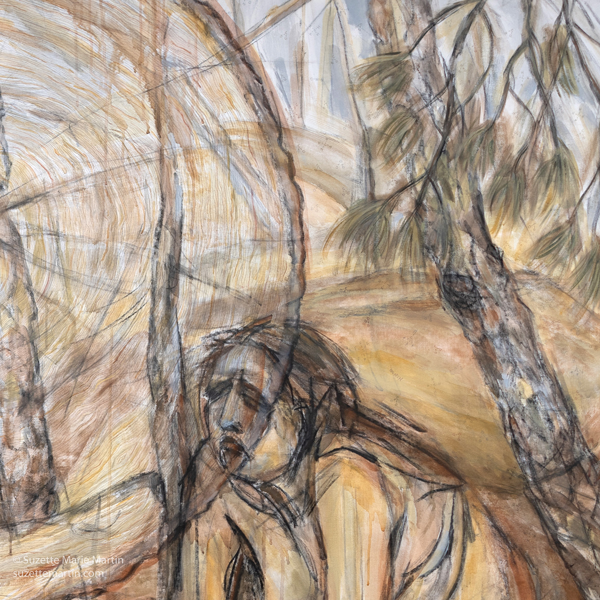 Dryad of the King's Pines, detail