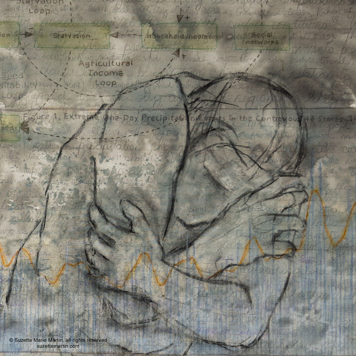 Detail: Adam, Expulsion from Eden, Deluge V.2