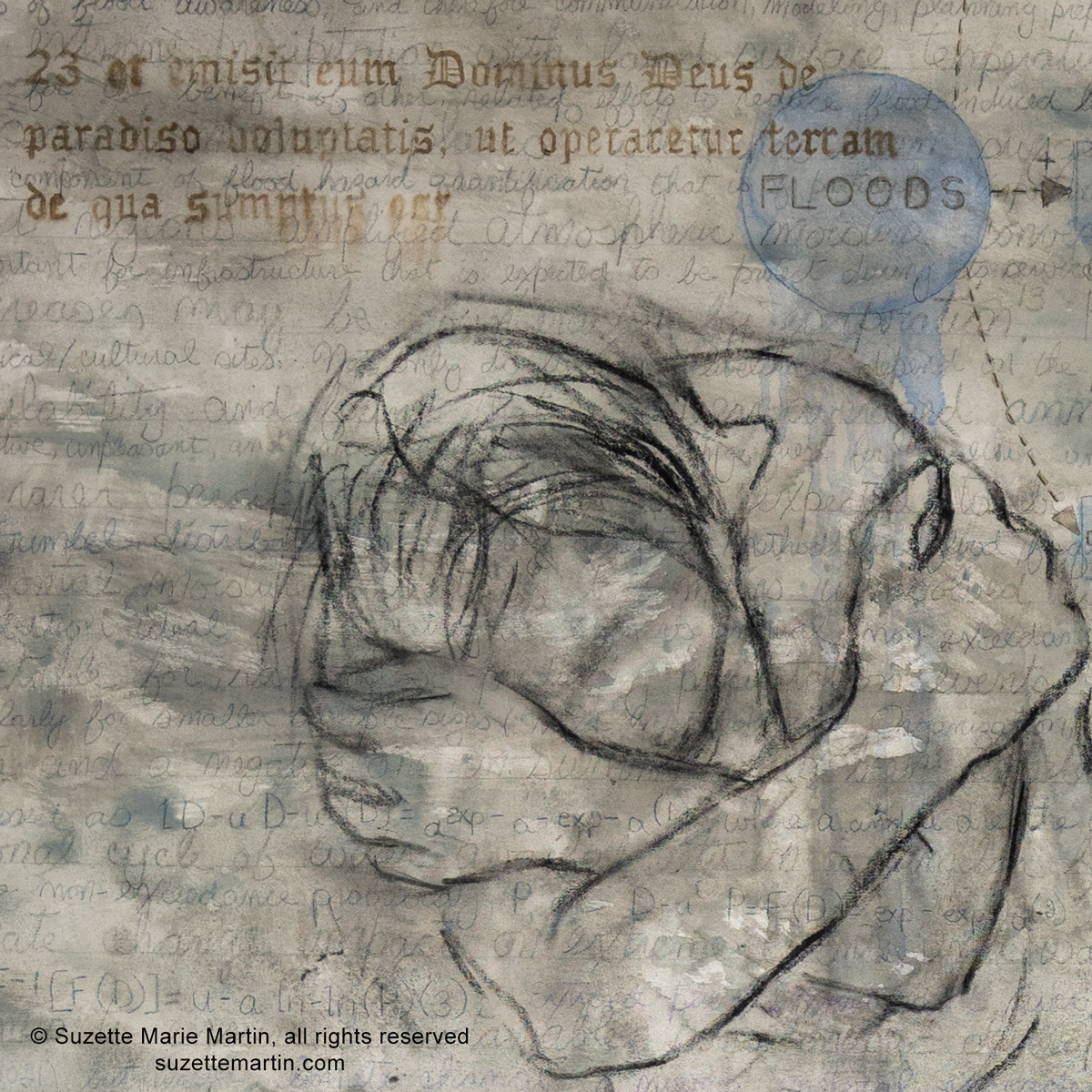 Detail: Eve, Expulsion from Eden, Deluge V.2