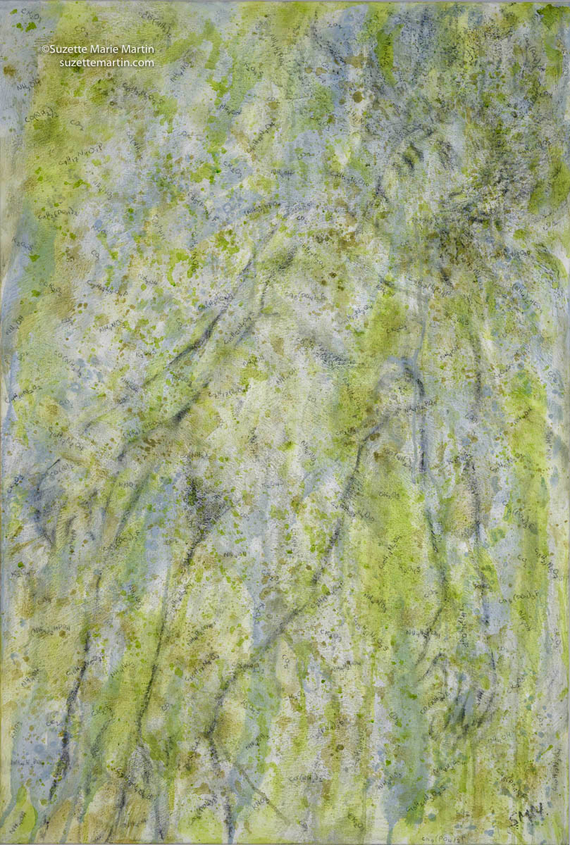 Nereid of the Anthropocene, Eutrophication Triptych, V. 1