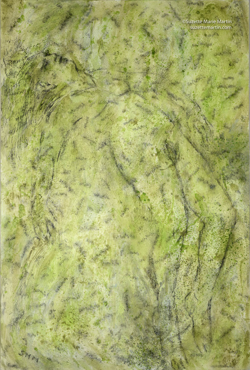 Nereid of the Anthropocene, Eutrophication Triptych, V. 3