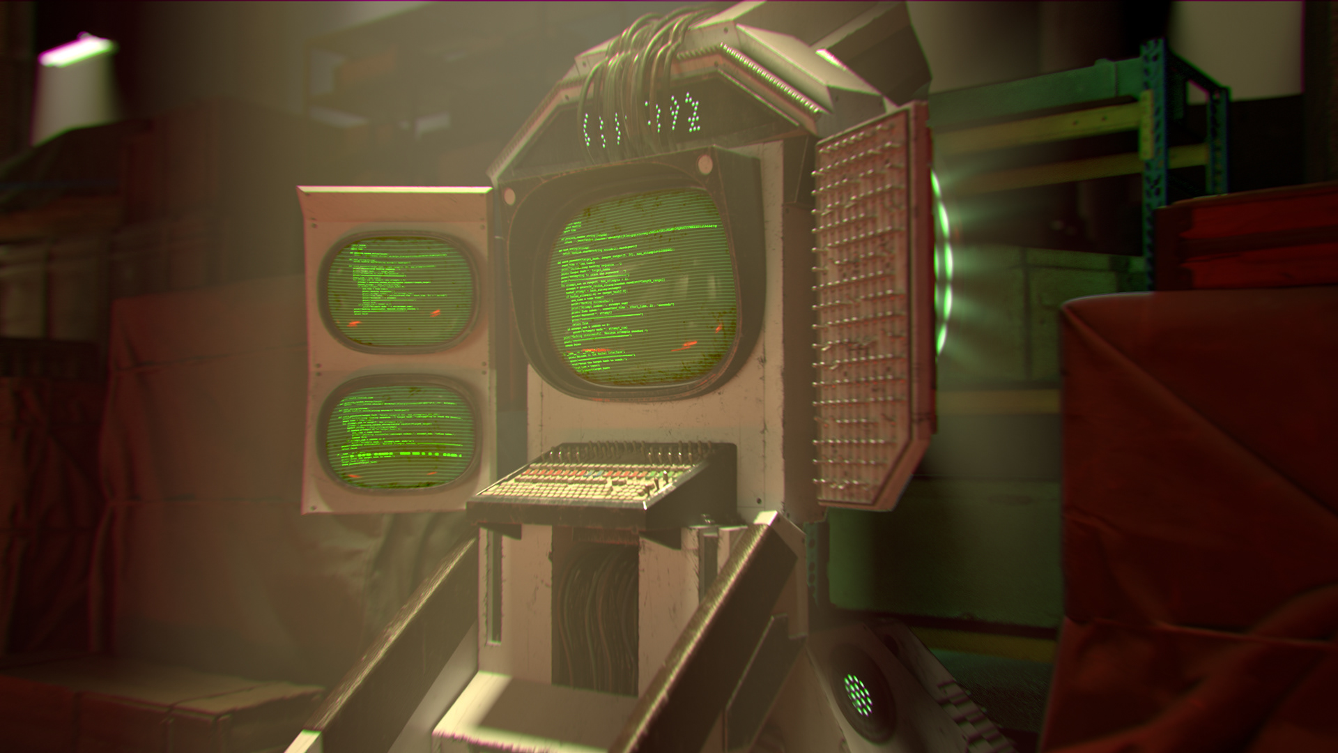 Adding background green light interaction