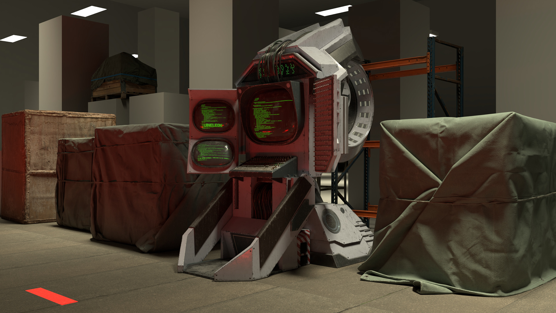 Populating the scene