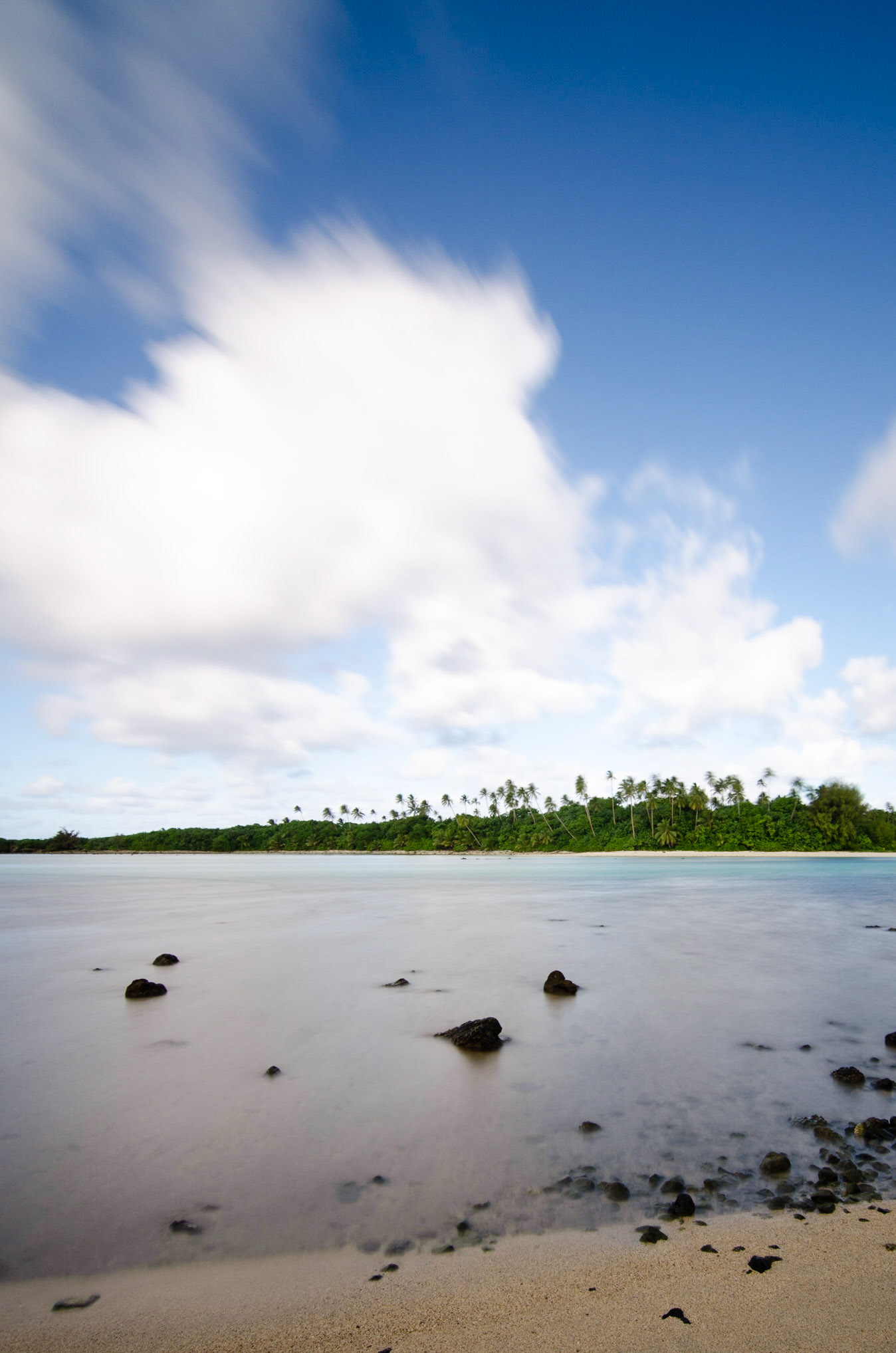 Long exposure (ND filtered) near Muri Beach, Rarotonga