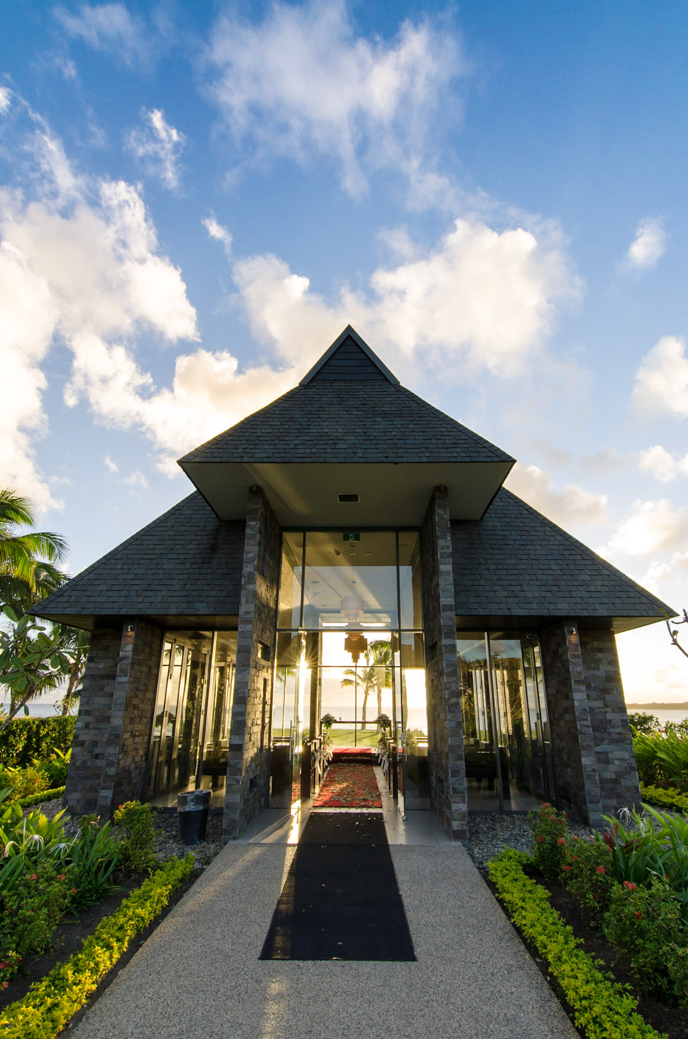 Sunset at the Intercontinental Fiji