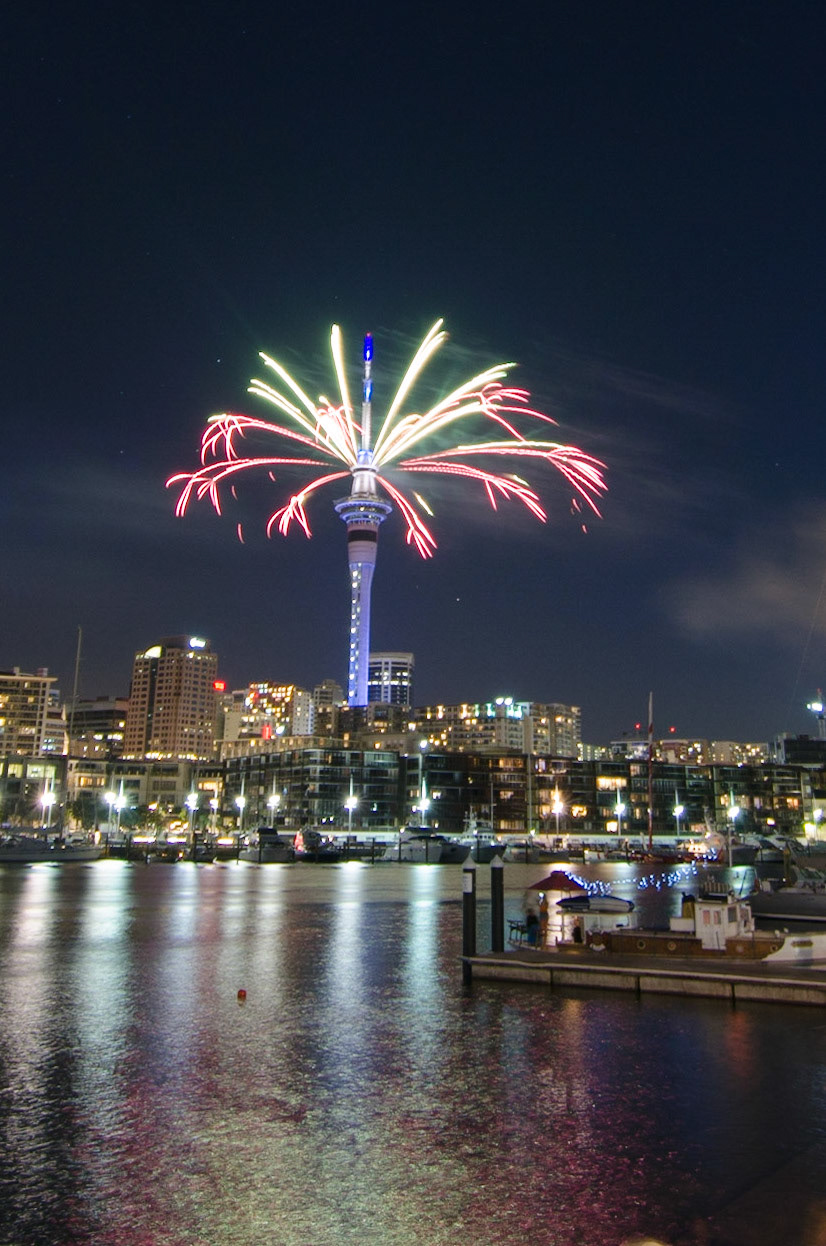 Auckland 175th Anniversary Day fireworks display