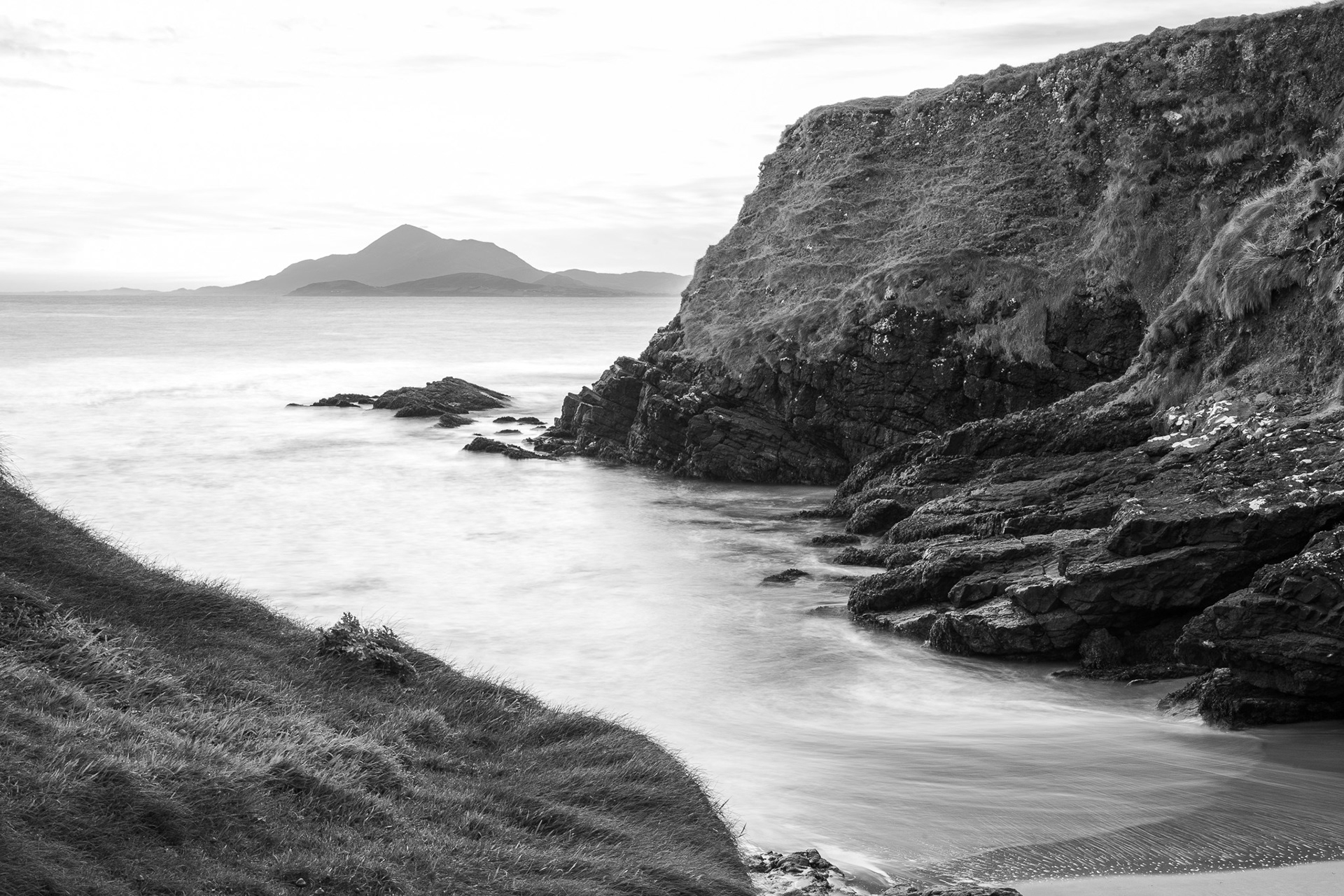 A ghostly sea surrounding these islands