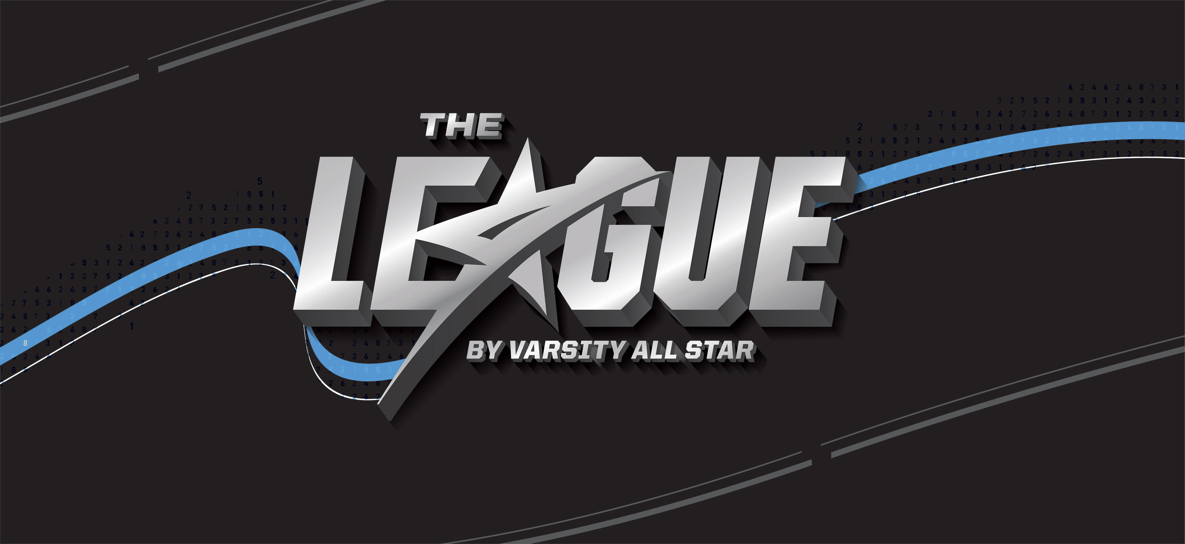 Mockup/Art File of the League by Varsity All Star Desk Wrap